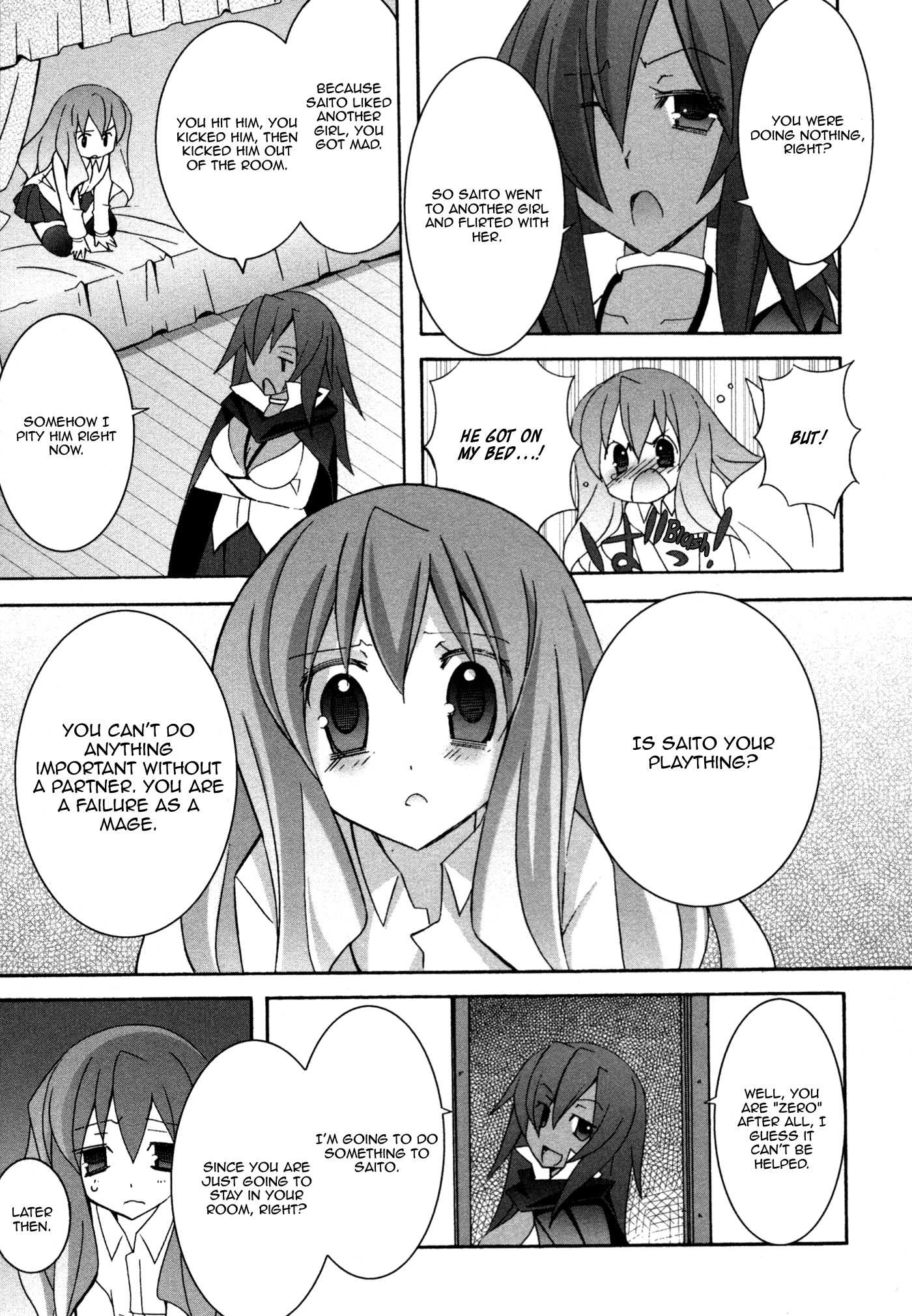 Zero no Tsukaima Chapter 27 page 21 - Chapter 27: Love Triangle