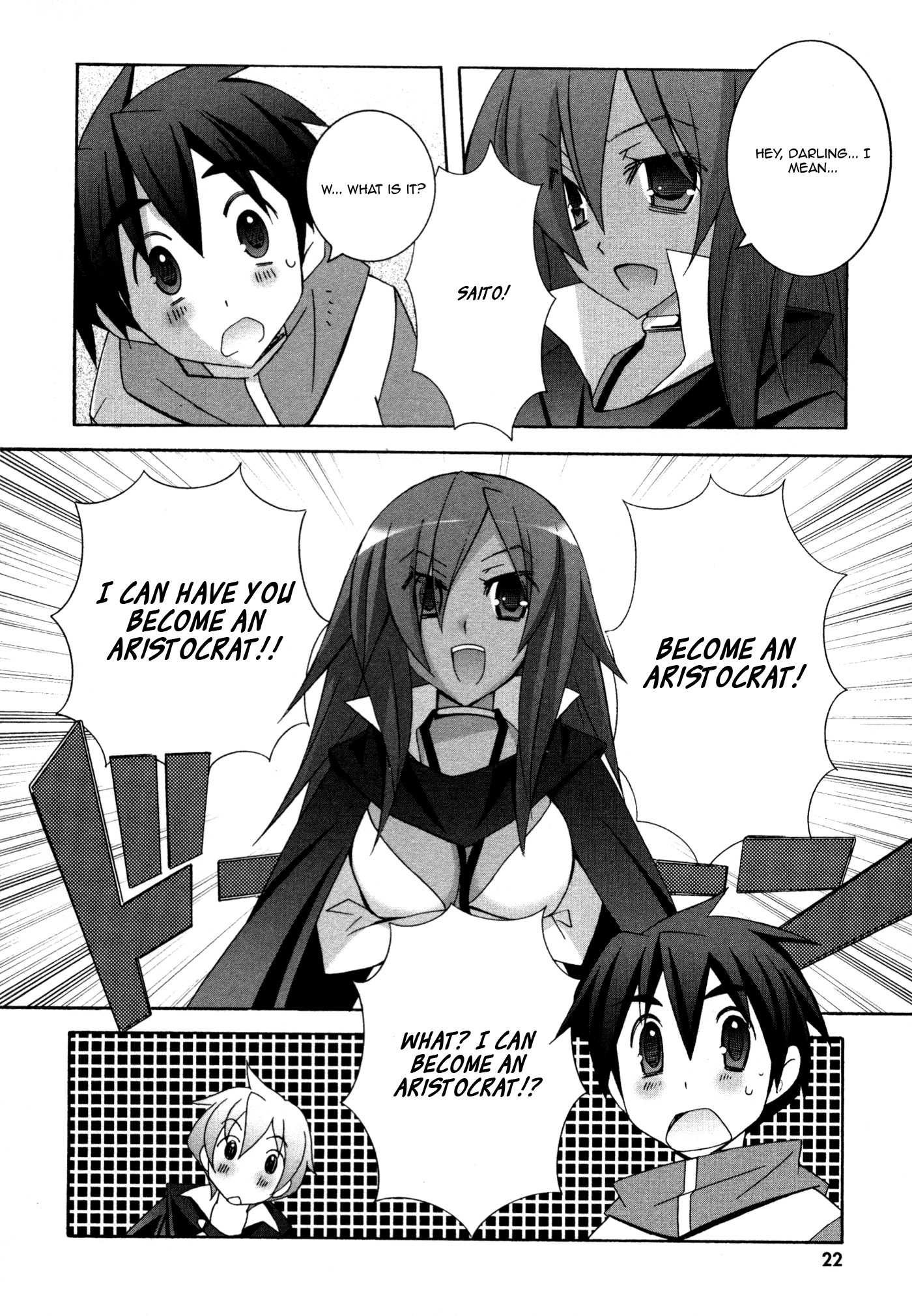 Zero no Tsukaima Chapter 27 page 24 - Chapter 27: Love Triangle