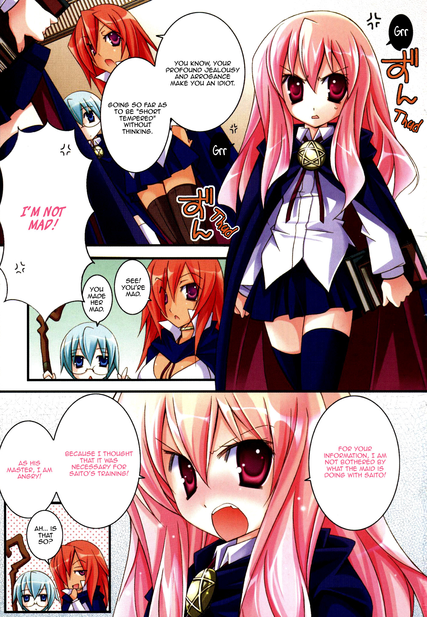 Zero no Tsukaima Chapter 27 page 3 - Chapter 27: Love Triangle