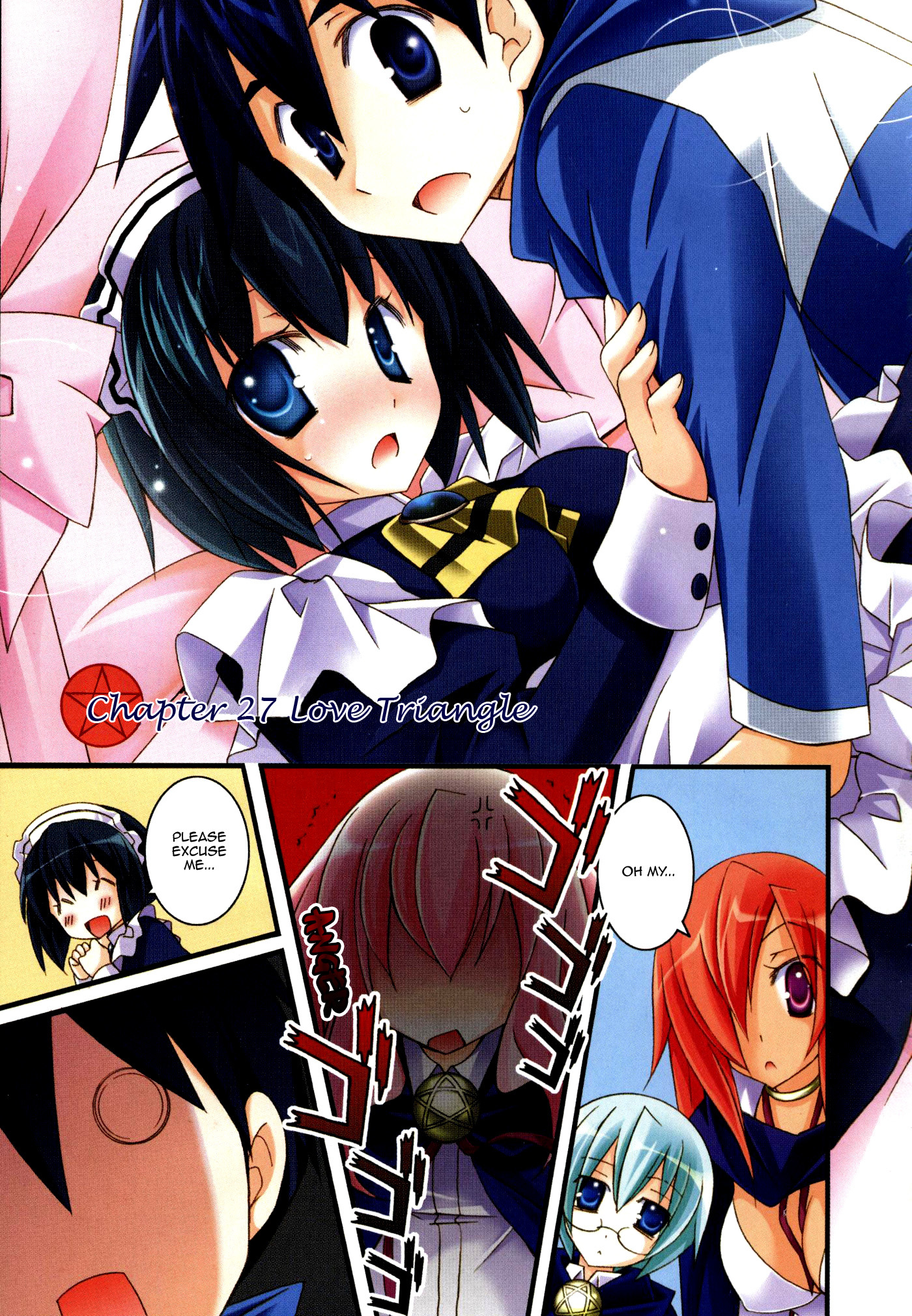 Zero no Tsukaima Chapter 27 page 5 - Chapter 27: Love Triangle