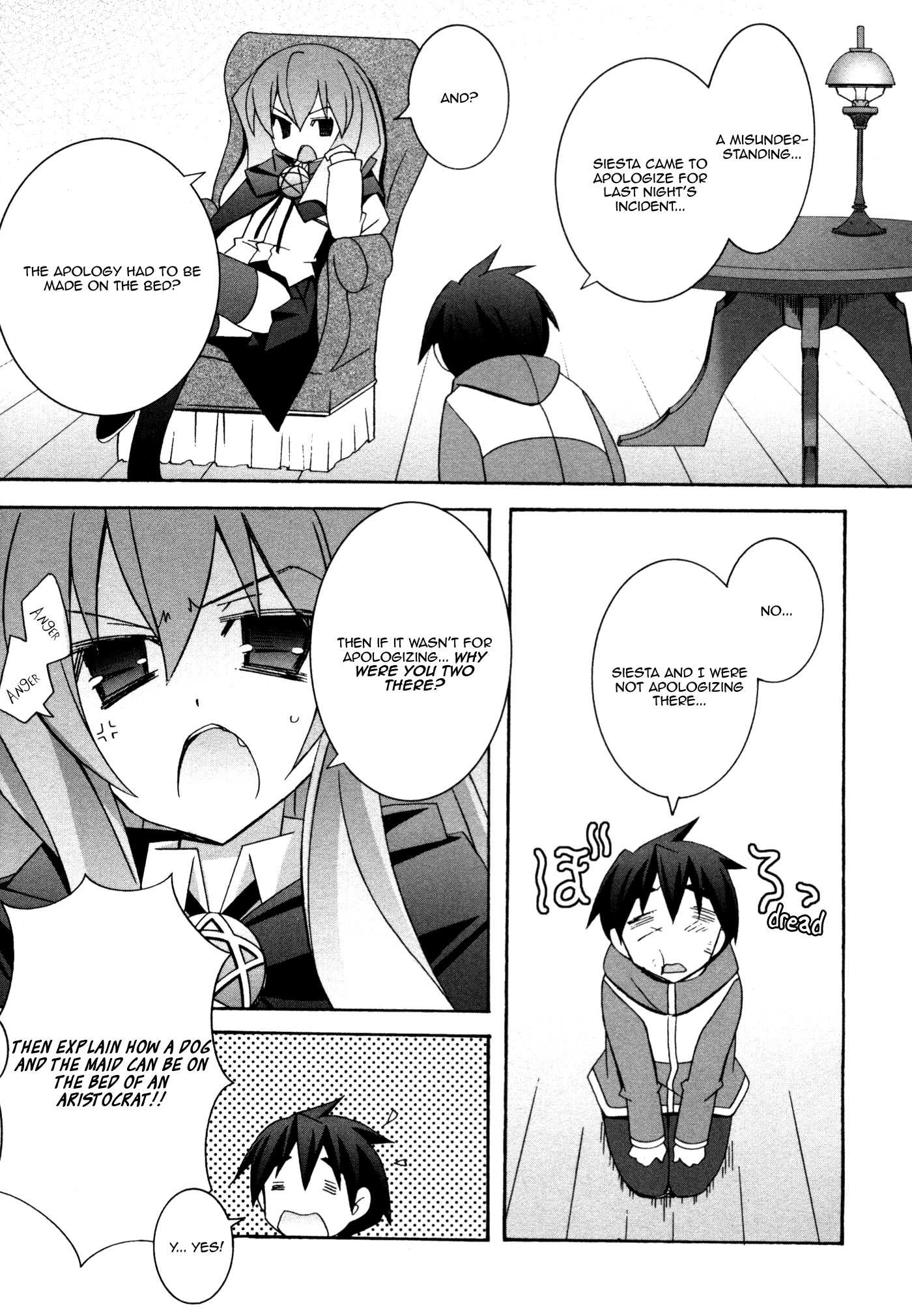 Zero no Tsukaima Chapter 27 page 9 - Chapter 27: Love Triangle