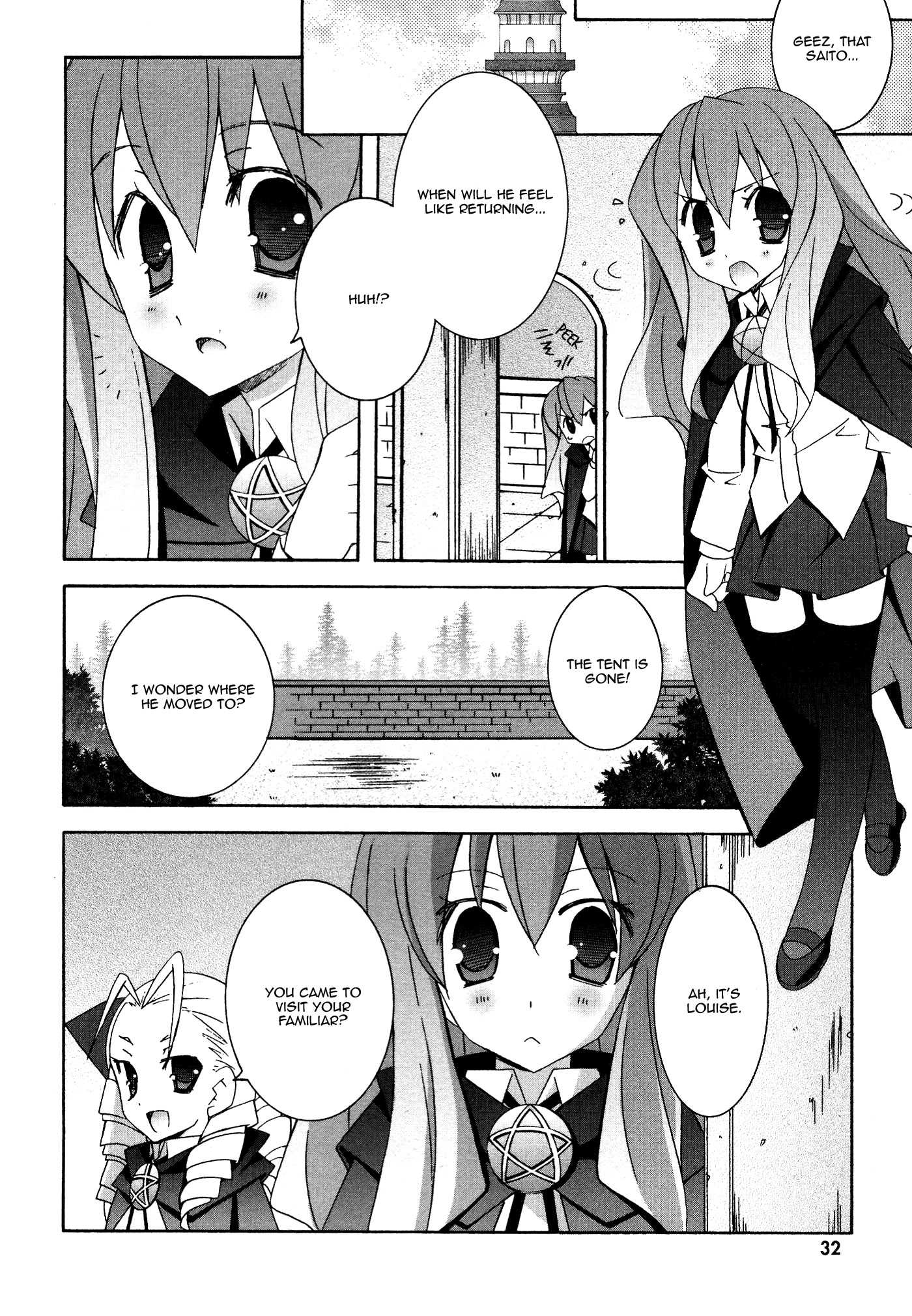 Zero no Tsukaima Chapter 28 page 10 - Chapter 28: Arsenal and the Royal Family