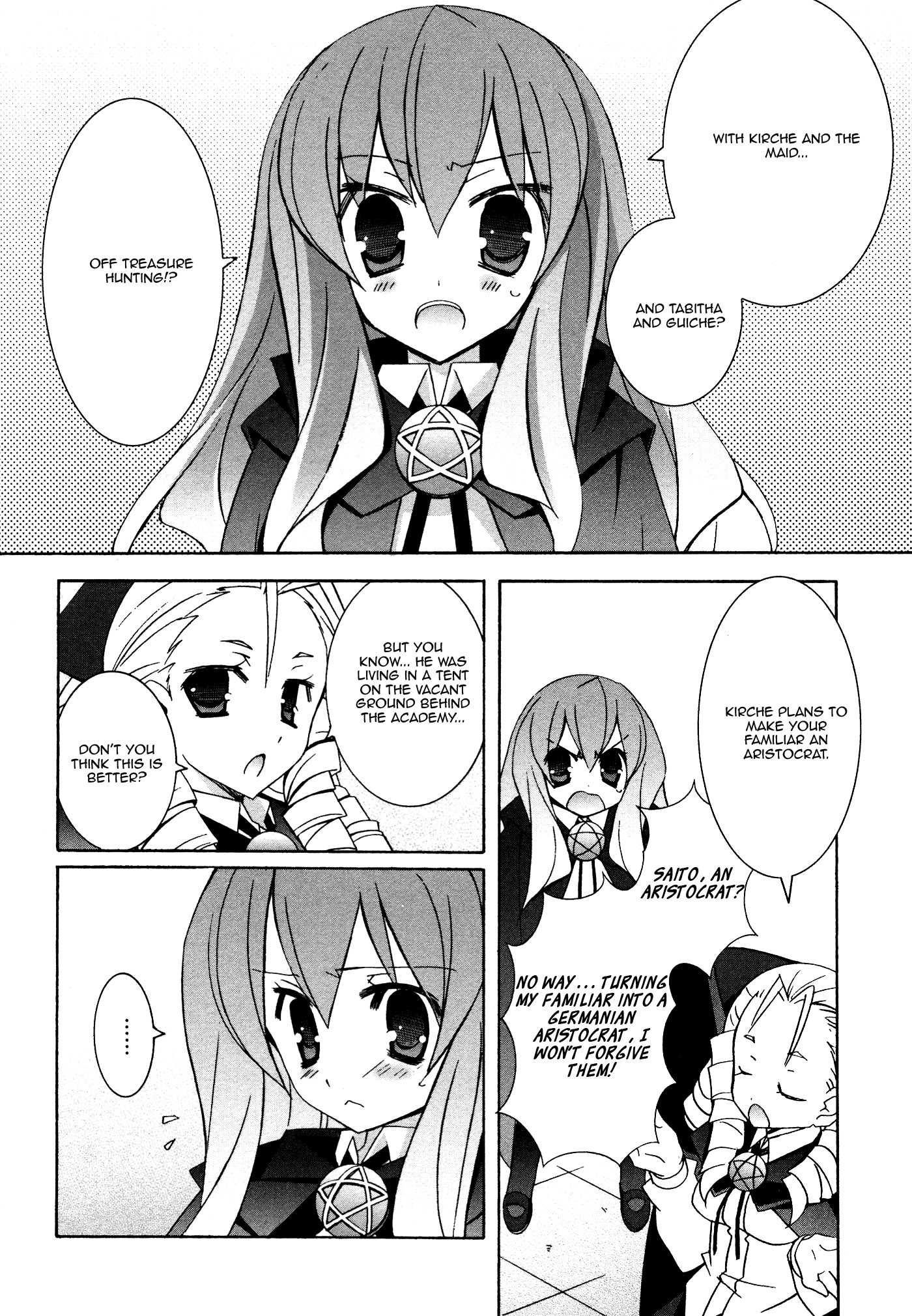 Zero no Tsukaima Chapter 28 page 12 - Chapter 28: Arsenal and the Royal Family