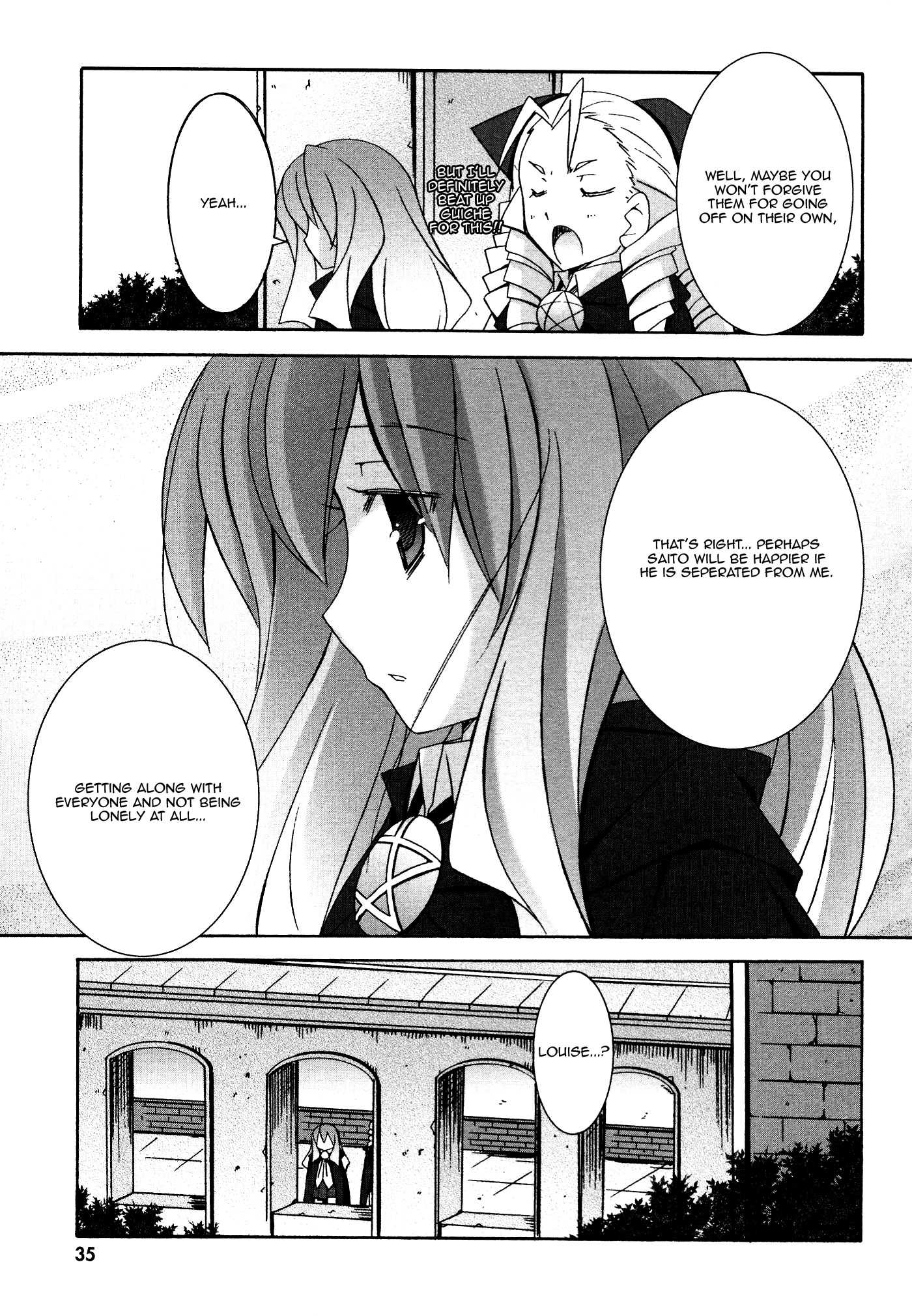 Zero no Tsukaima Chapter 28 page 13 - Chapter 28: Arsenal and the Royal Family