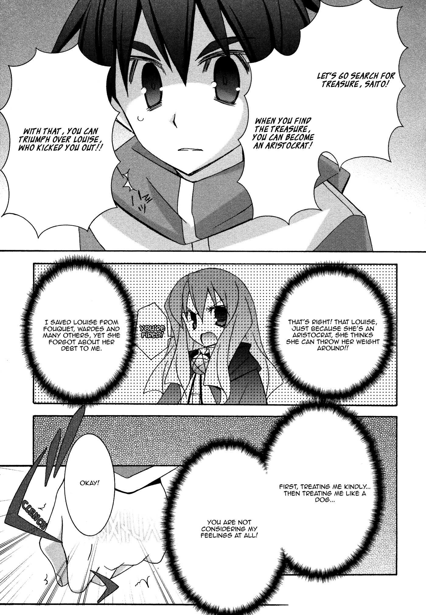 Zero no Tsukaima Chapter 28 page 5 - Chapter 28: Arsenal and the Royal Family