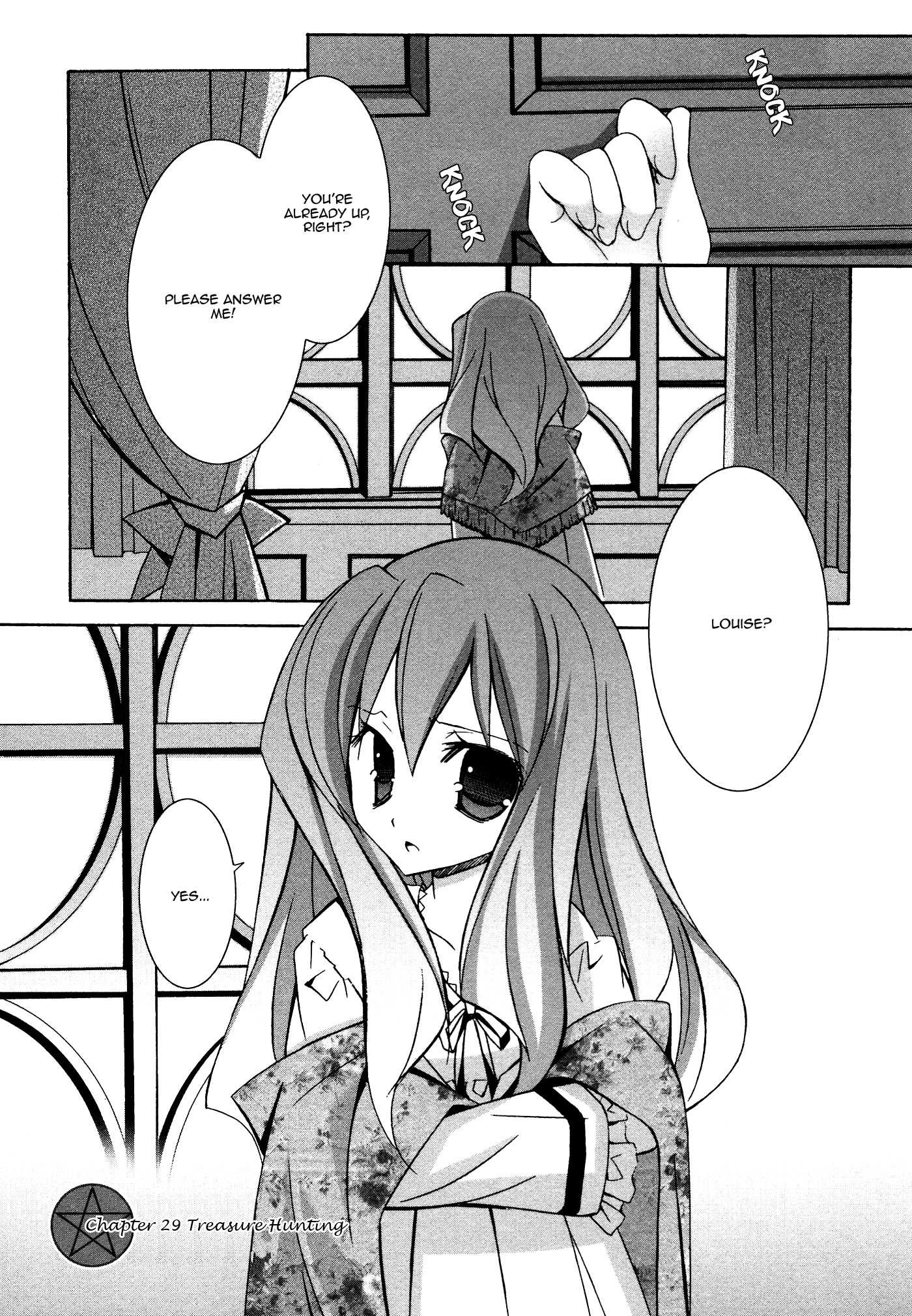 Zero no Tsukaima Chapter 29 page 1 - Chapter 29: Treasure Hunting