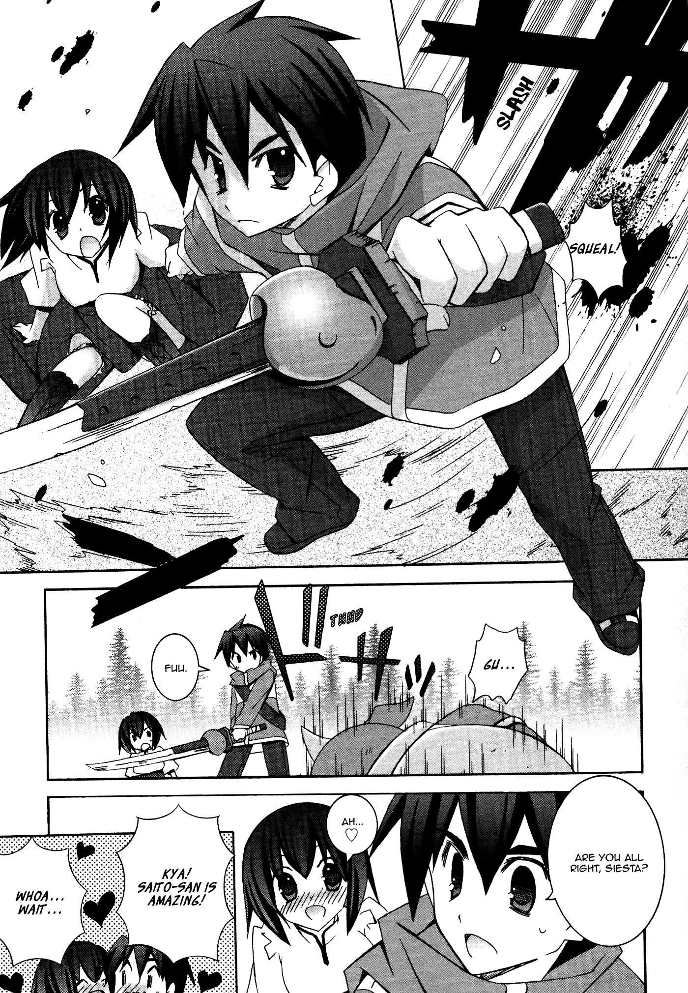 Zero no Tsukaima Chapter 29 page 11 - Chapter 29: Treasure Hunting