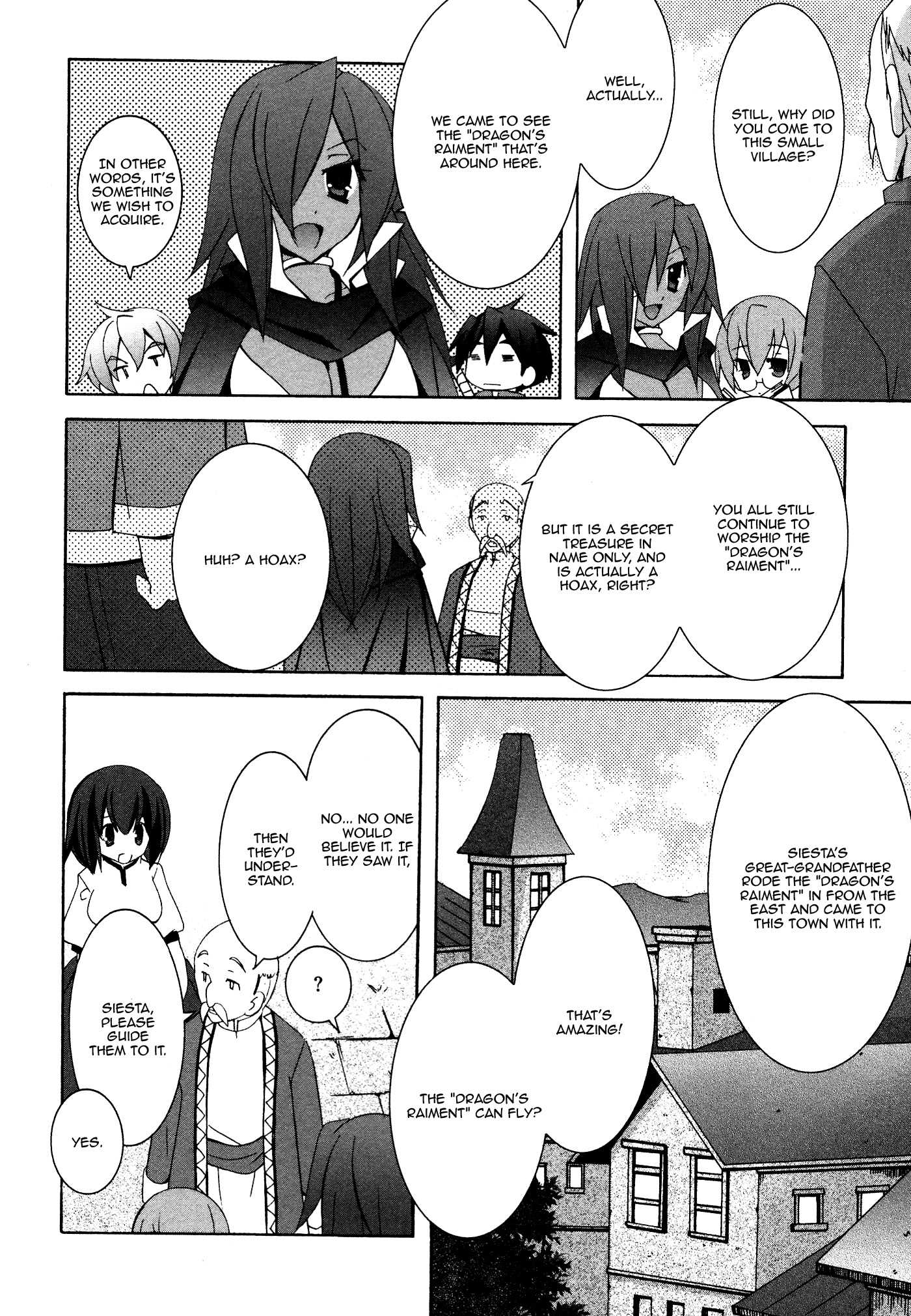 Zero no Tsukaima Chapter 29 page 14 - Chapter 29: Treasure Hunting