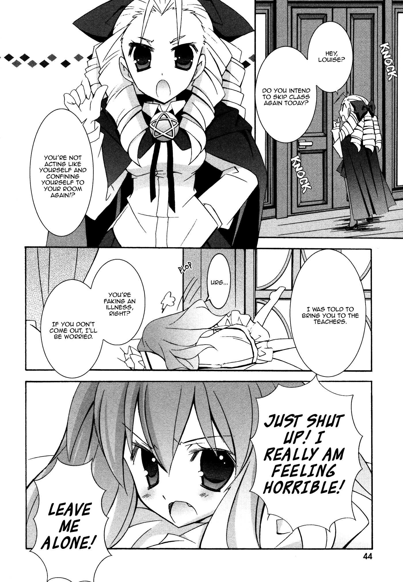 Zero no Tsukaima Chapter 29 page 2 - Chapter 29: Treasure Hunting