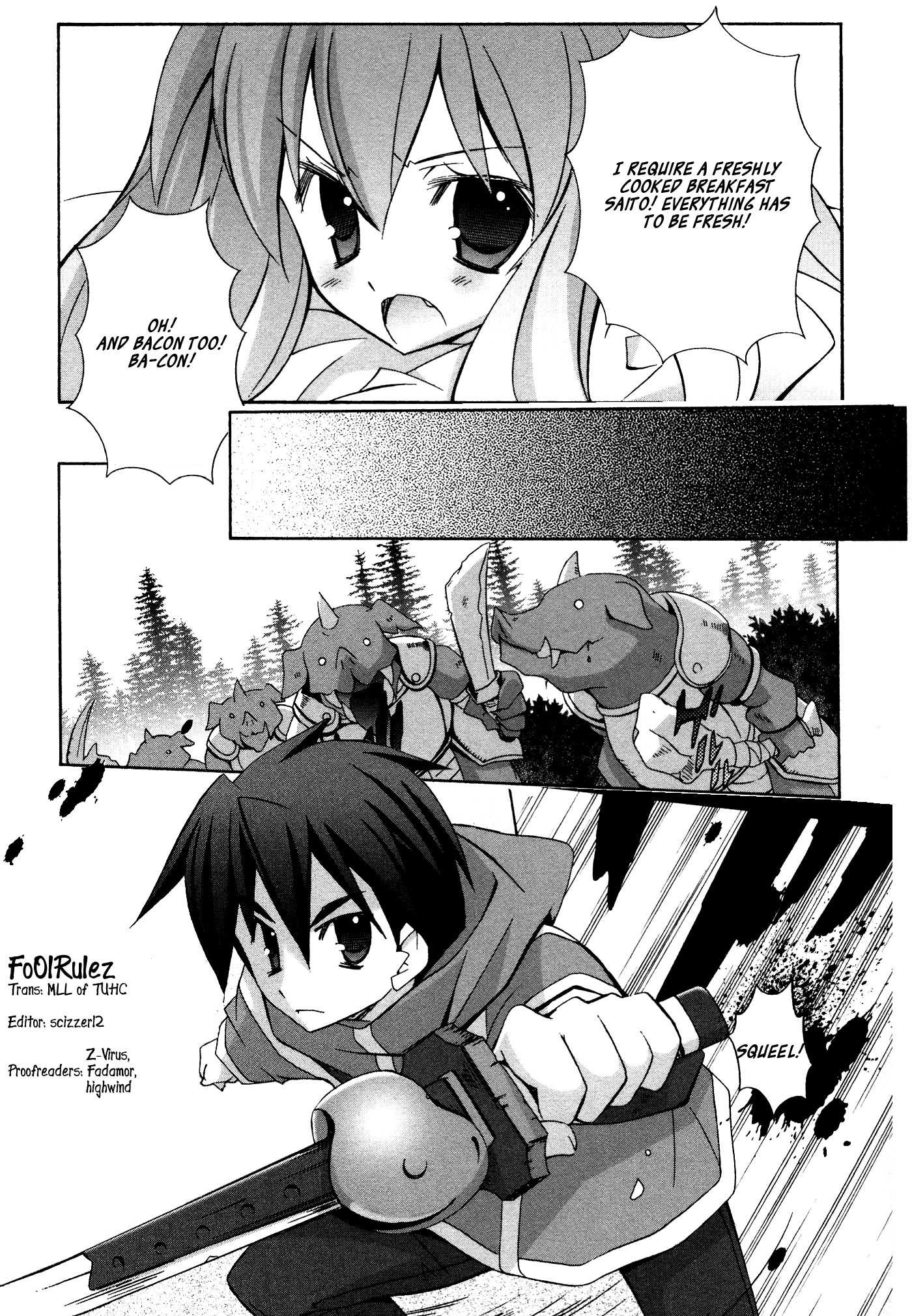 Zero no Tsukaima Chapter 29 page 21 - Chapter 29: Treasure Hunting