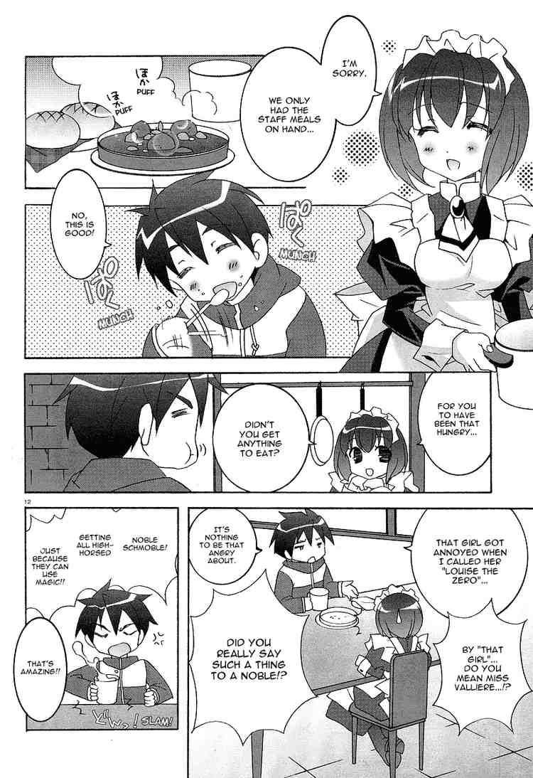 Zero no Tsukaima Chapter 3 page 12 - Chapter 3: The Legend