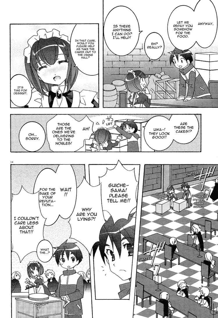 Zero no Tsukaima Chapter 3 page 14 - Chapter 3: The Legend