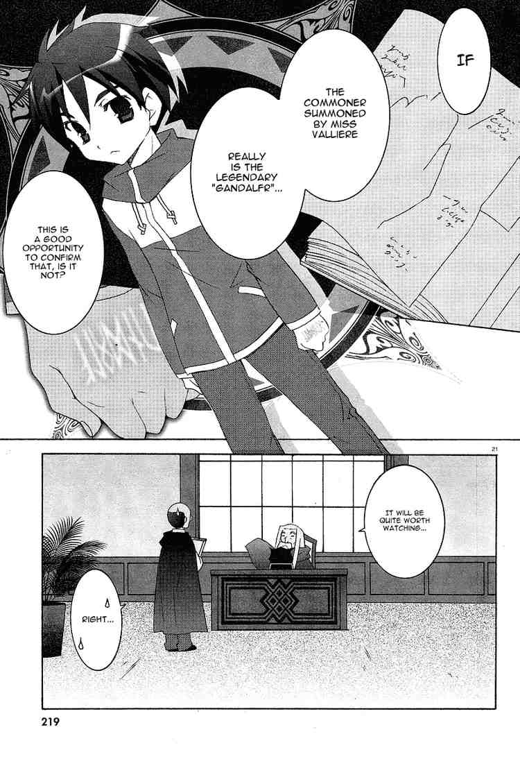 Zero no Tsukaima Chapter 3 page 21 - Chapter 3: The Legend