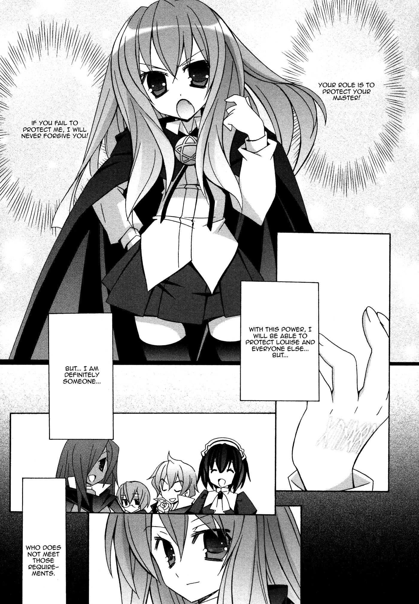 Zero no Tsukaima Chapter 30 page 12 - Chapter 30: Dragon's Raiment