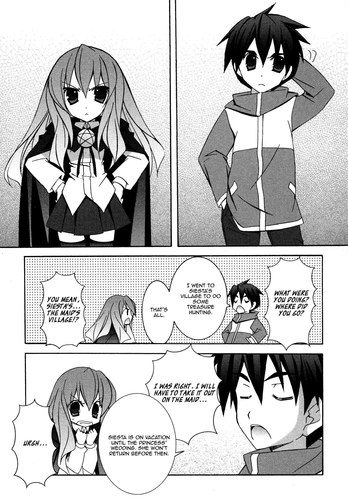 Zero no Tsukaima Chapter 30 page 18 - Chapter 30: Dragon's Raiment