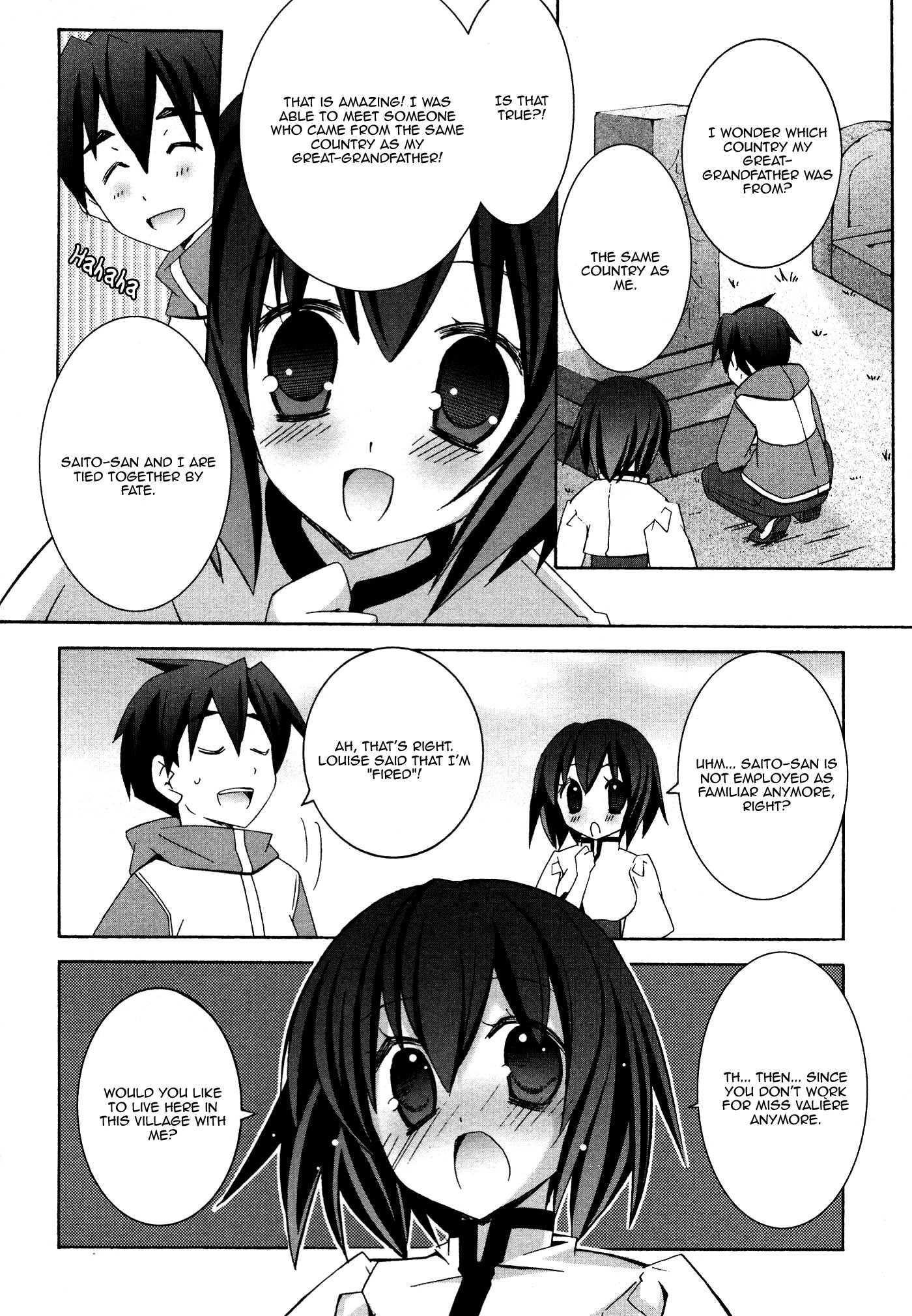 Zero no Tsukaima Chapter 30 page 5 - Chapter 30: Dragon's Raiment