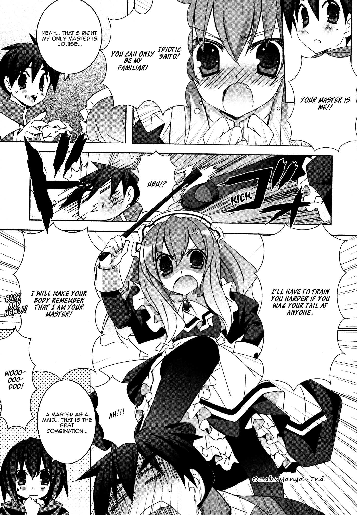 Zero no Tsukaima Chapter 31.1 page 5 - Chapter 31.1: Afterword
