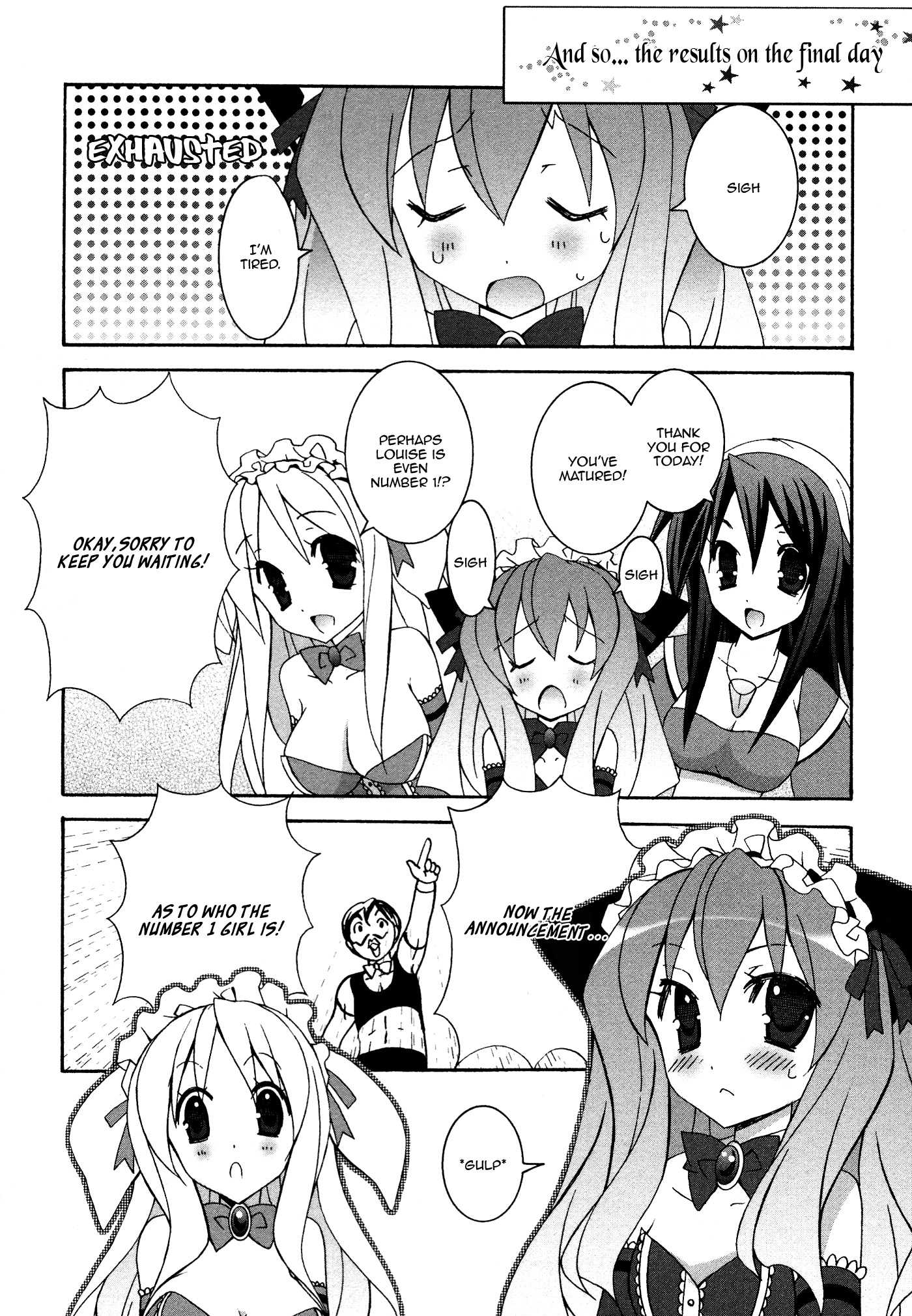 Zero no Tsukaima Chapter 31.2 page 8 - Chapter 31.2: Megami Magazine Special: Familiar #1