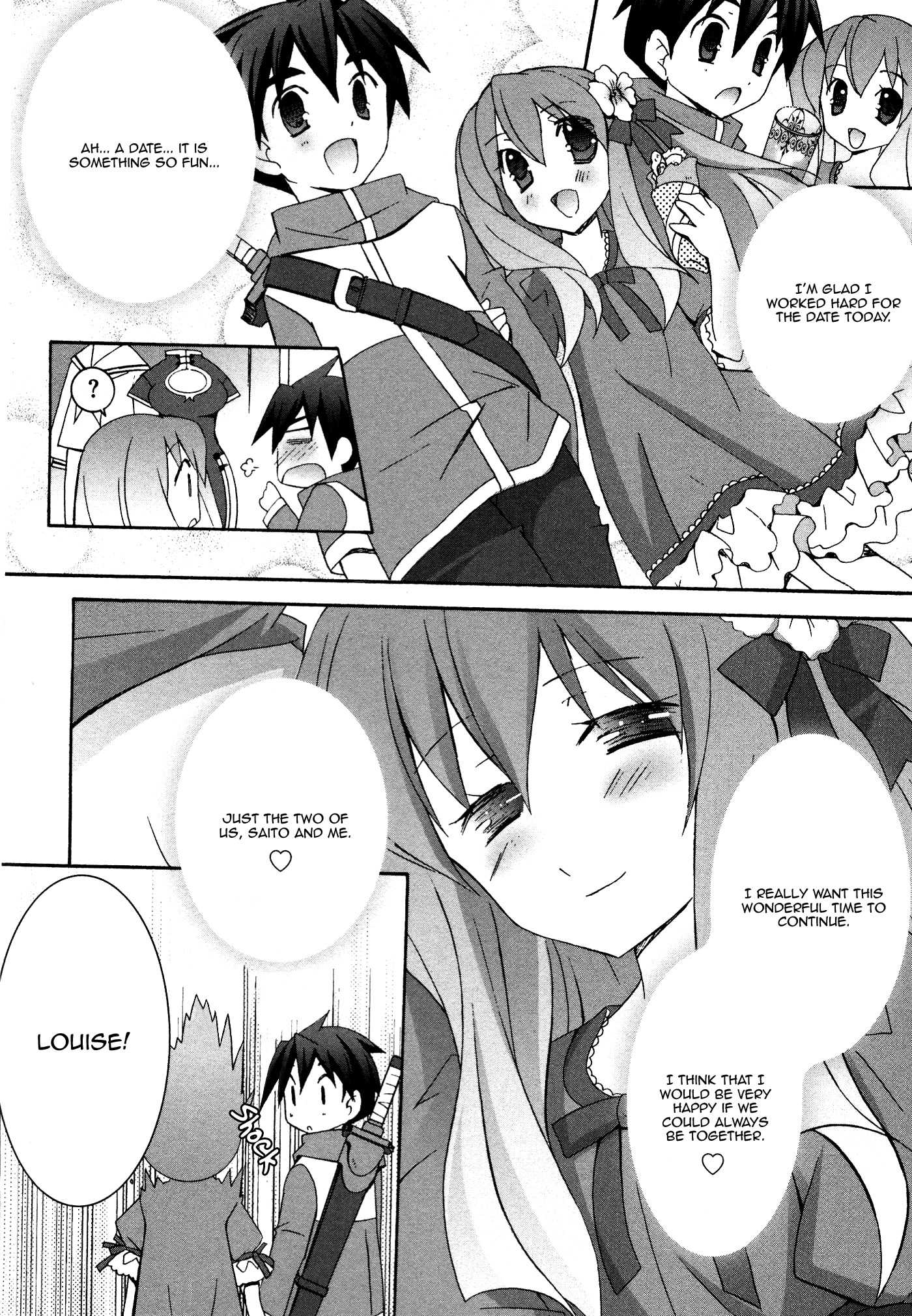 Zero no Tsukaima Chapter 31.3 page 6 - Chapter 31.3: Megami Magazine Special: Familiar #2