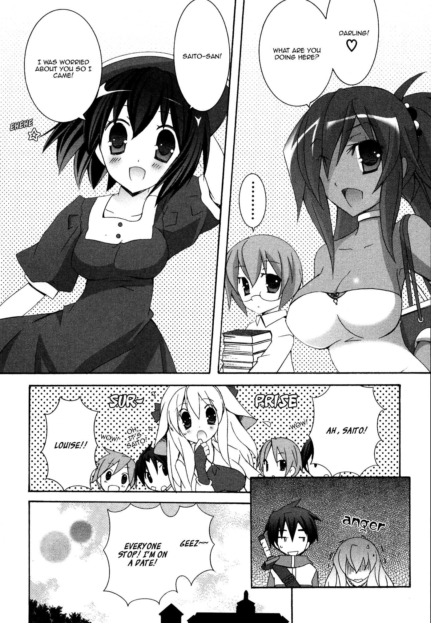 Zero no Tsukaima Chapter 31.3 page 8 - Chapter 31.3: Megami Magazine Special: Familiar #2