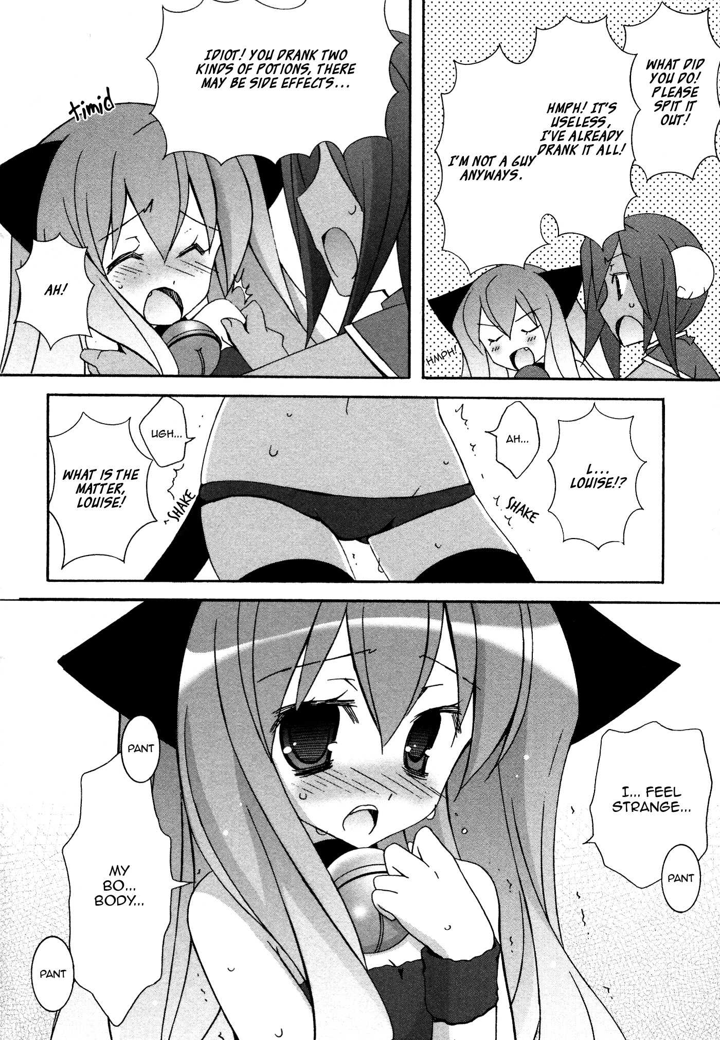 Zero no Tsukaima Chapter 31.4 page 8 - Chapter 31.4: Megami Magazine Special: Familiar #3