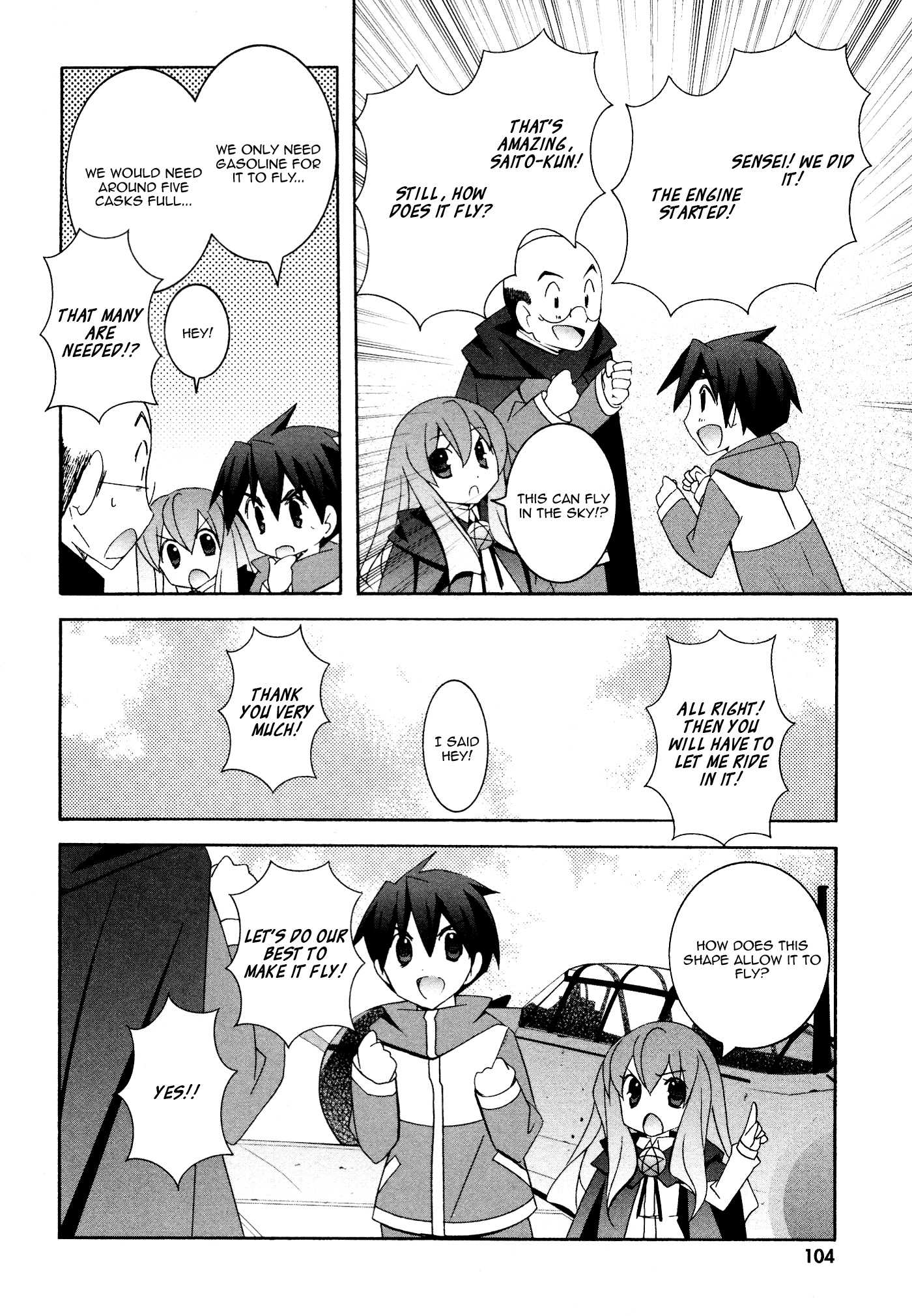 Zero no Tsukaima Chapter 31 page 11 - Chapter 31: Colbert's Laboratory