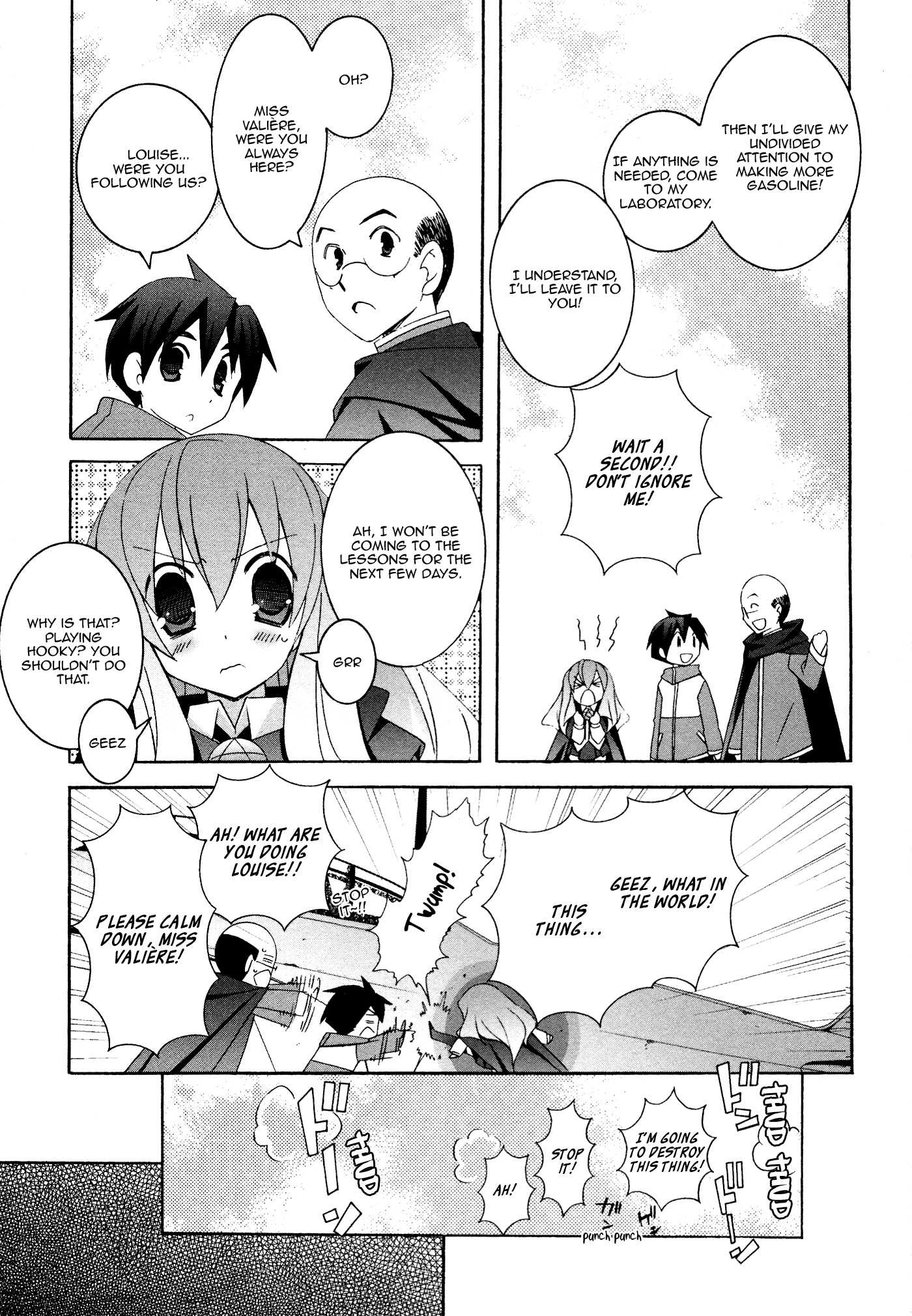 Zero no Tsukaima Chapter 31 page 12 - Chapter 31: Colbert's Laboratory