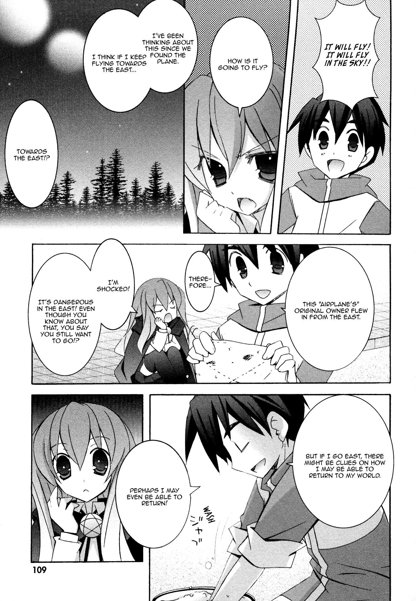Zero no Tsukaima Chapter 31 page 16 - Chapter 31: Colbert's Laboratory