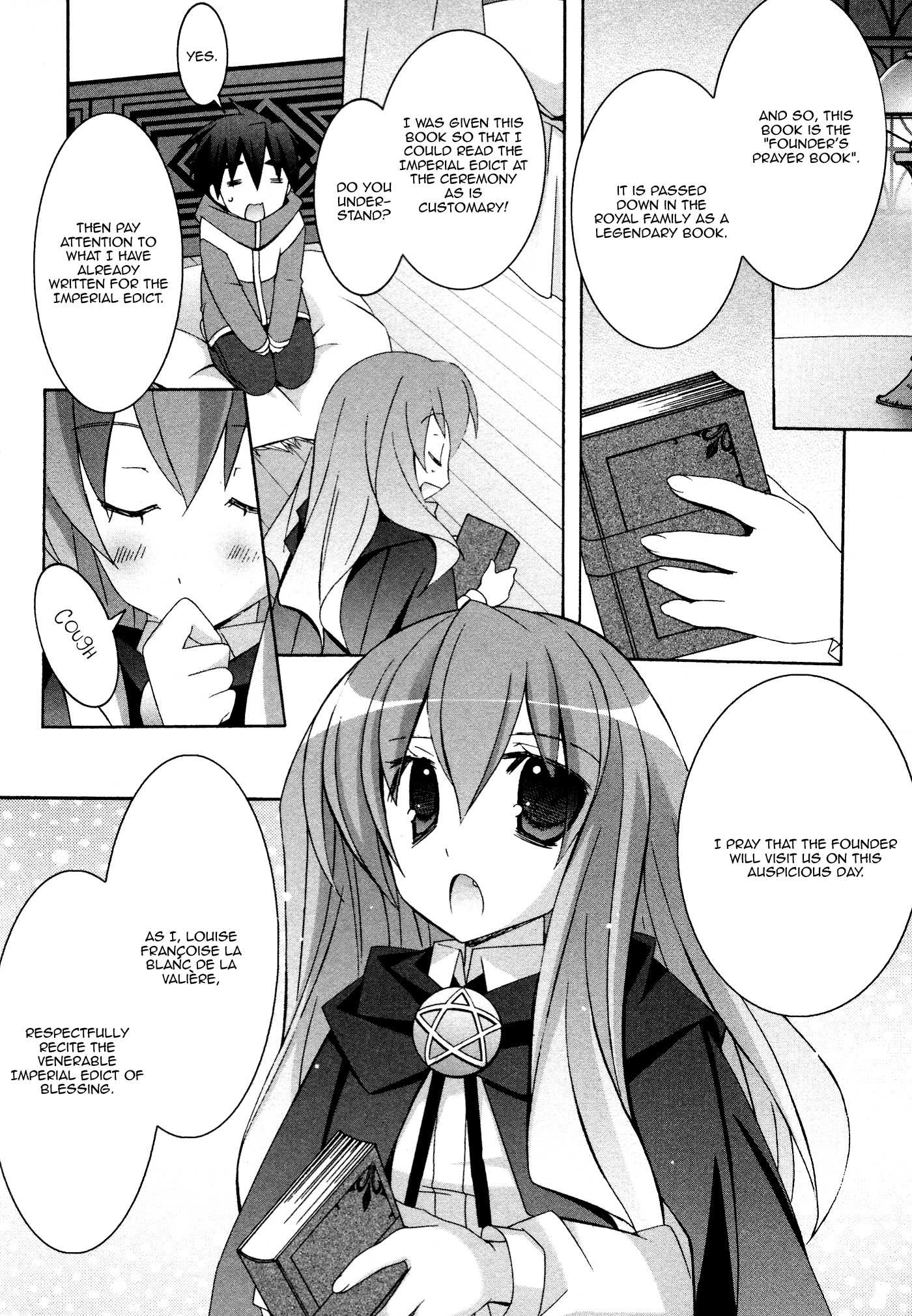 Zero no Tsukaima Chapter 31 page 19 - Chapter 31: Colbert's Laboratory