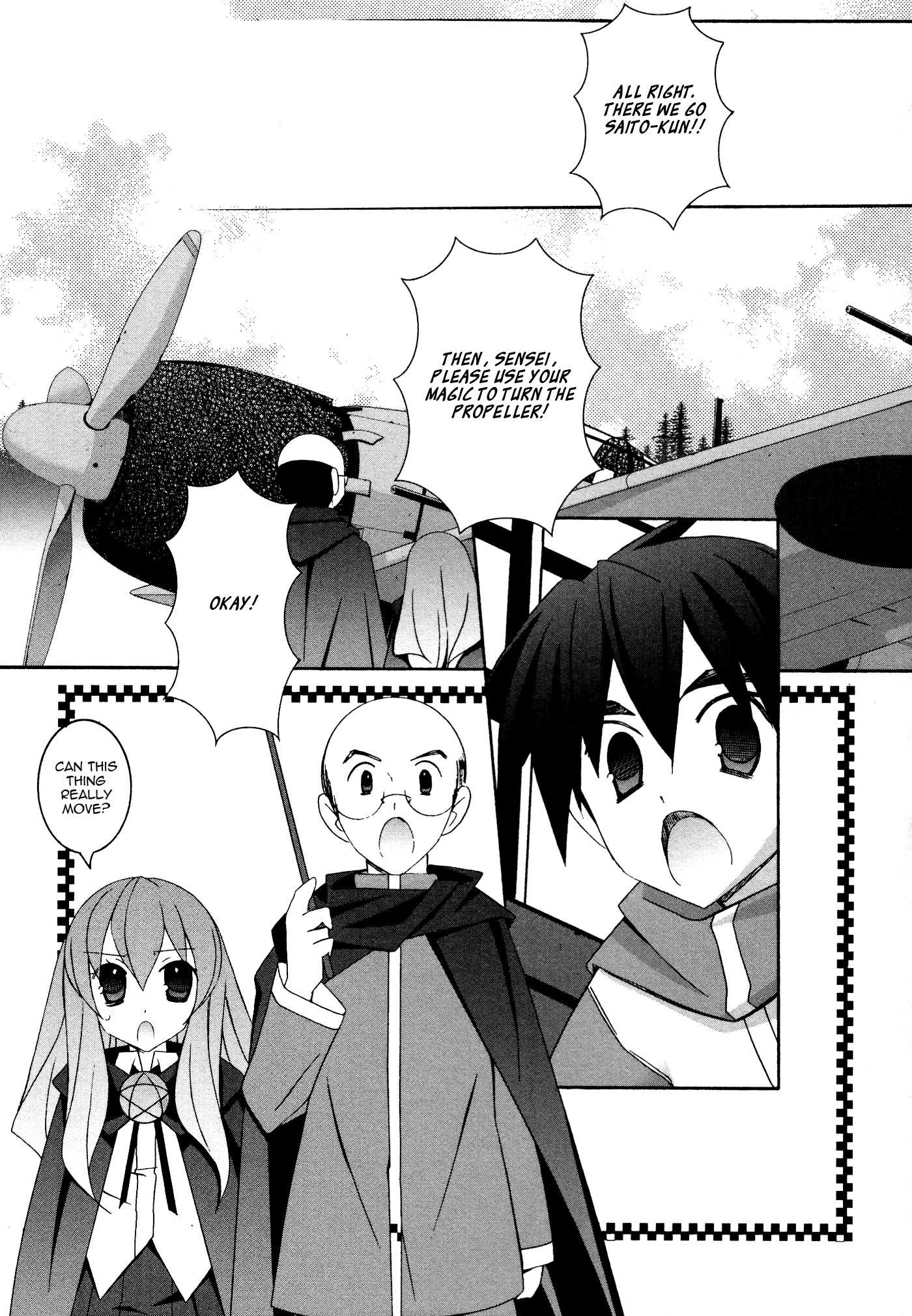 Zero no Tsukaima Chapter 31 page 7 - Chapter 31: Colbert's Laboratory