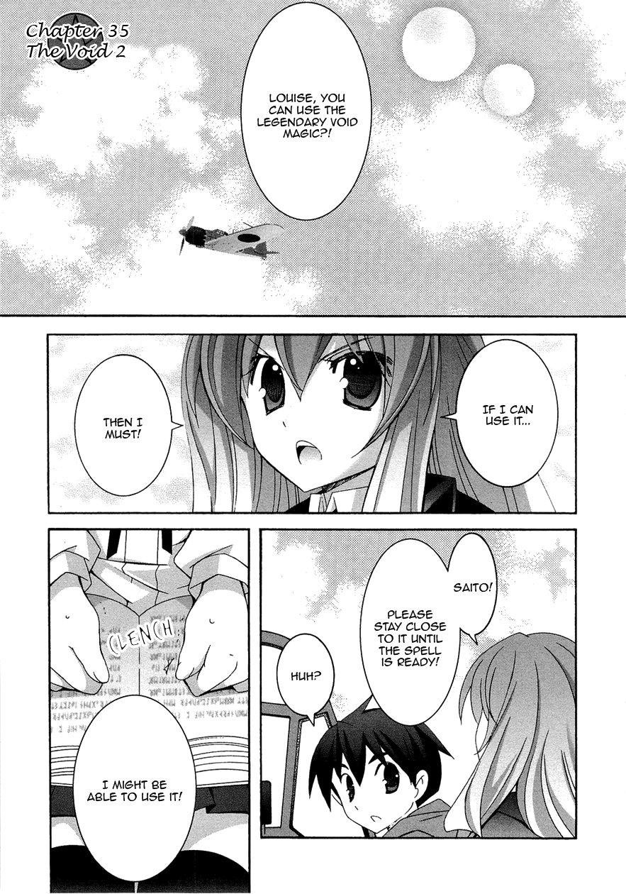 Zero no Tsukaima Chapter 35 page 1 - Chapter 35: The Void 2
