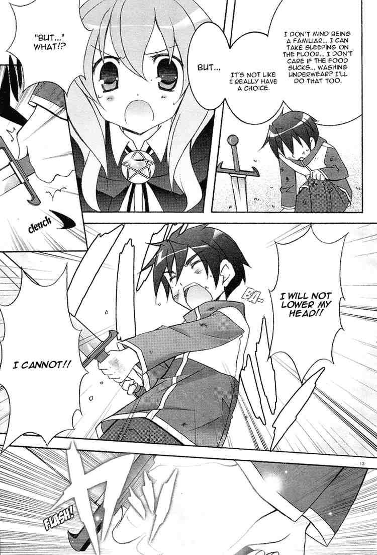 Zero no Tsukaima Chapter 4 page 12 - Chapter 4: Gandalfr
