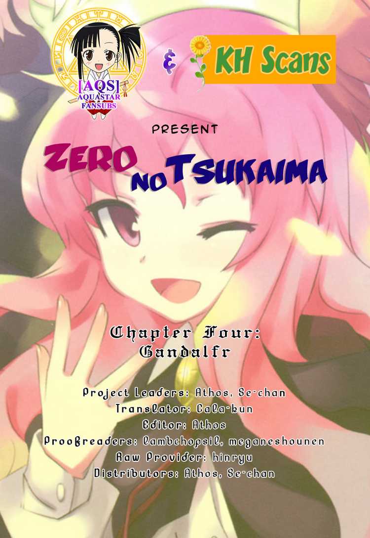 Zero no Tsukaima Chapter 4 page 24 - Chapter 4: Gandalfr