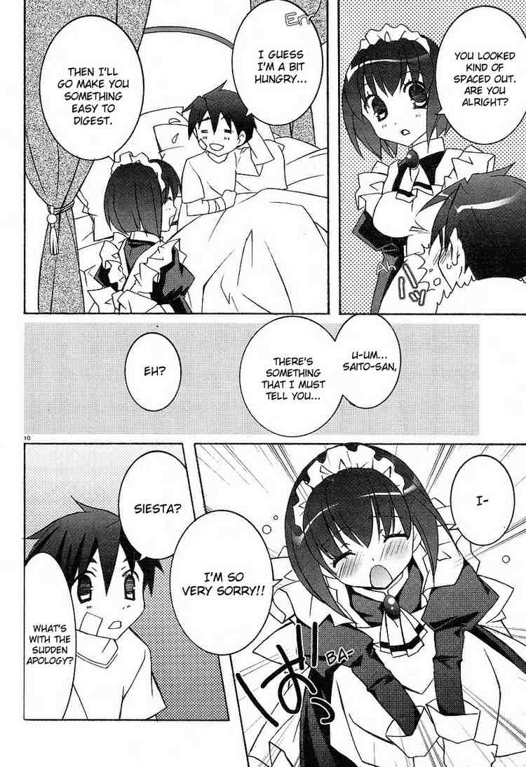 Zero no Tsukaima Chapter 5 page 10 - Chapter 5: The Treasury
