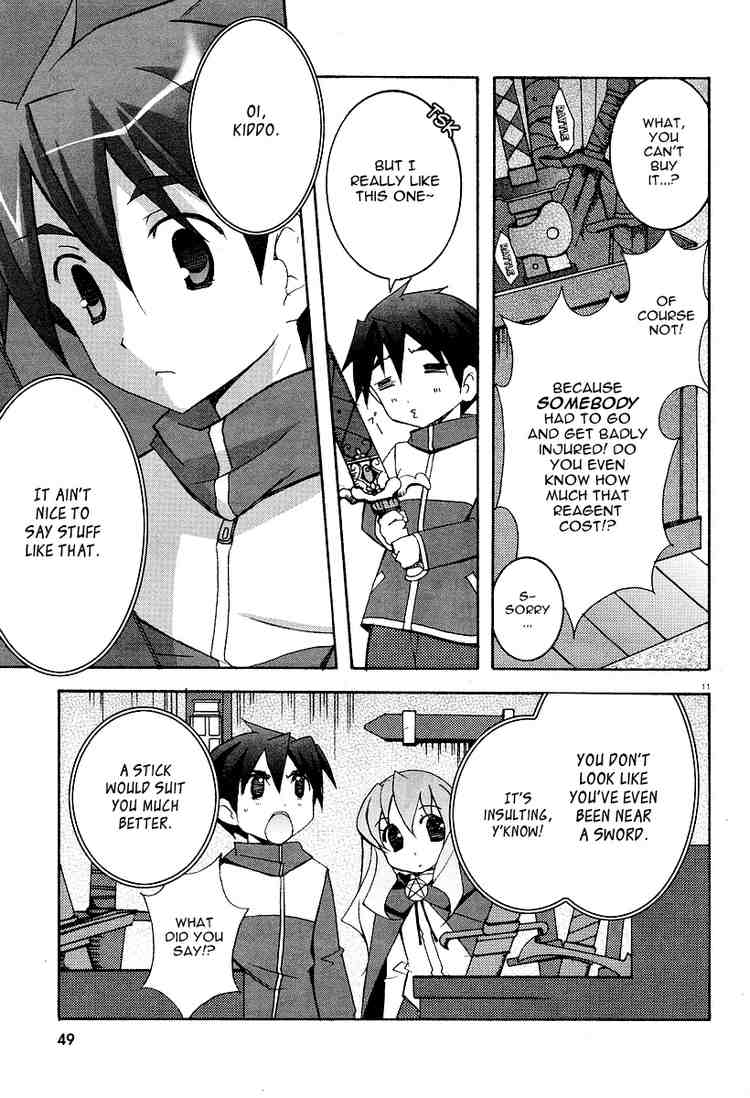 Zero no Tsukaima Chapter 6 page 11 - Chapter 6: Tristain's Arms Dealer