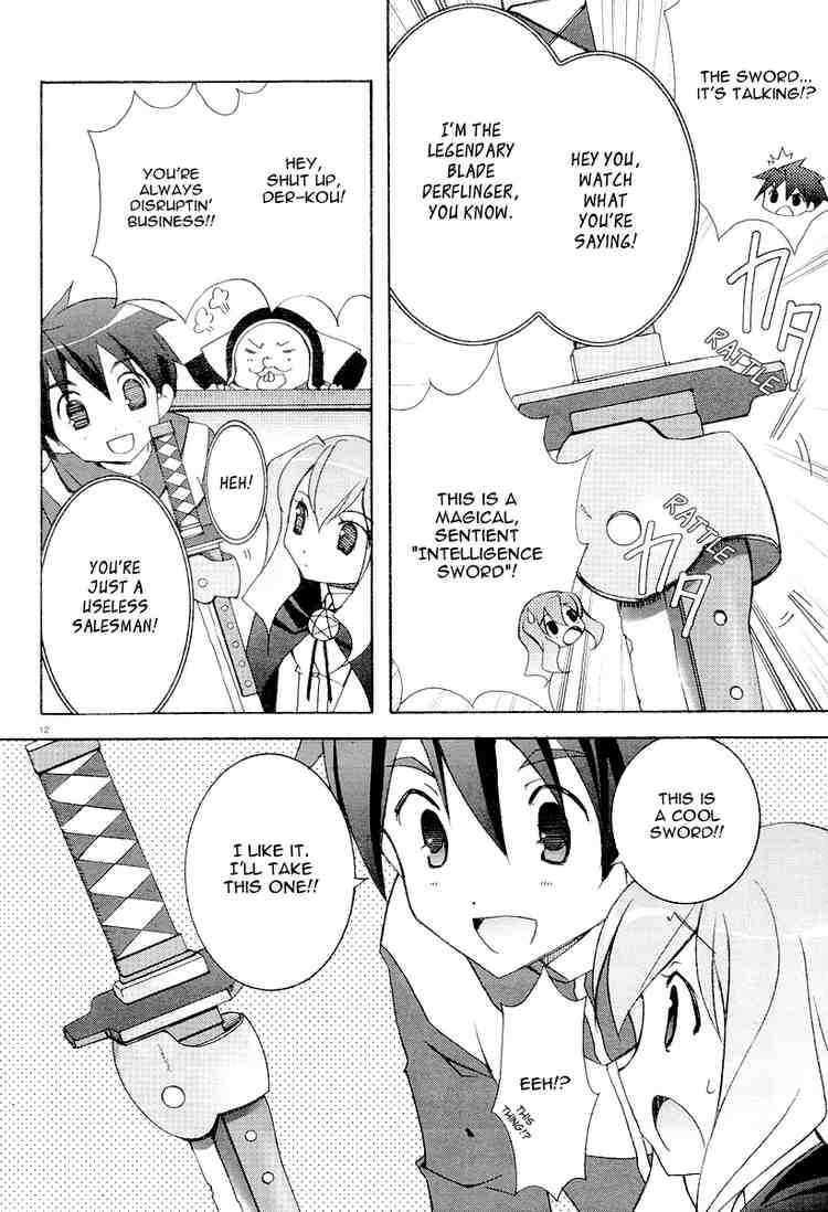 Zero no Tsukaima Chapter 6 page 12 - Chapter 6: Tristain's Arms Dealer