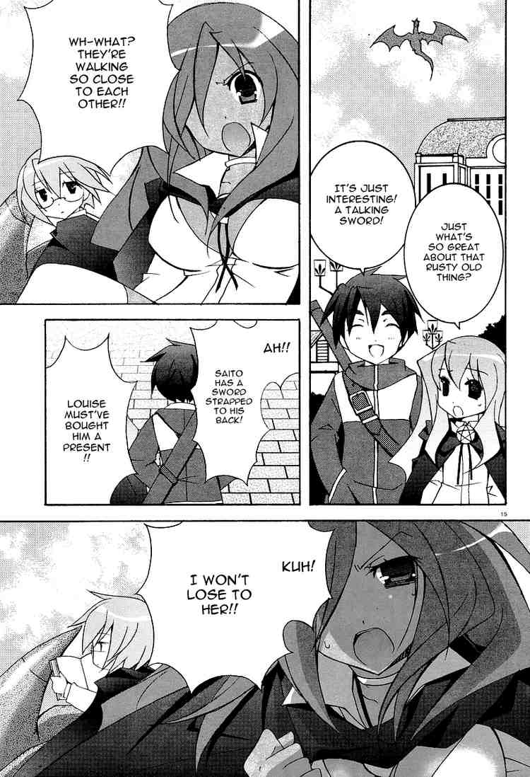 Zero no Tsukaima Chapter 6 page 15 - Chapter 6: Tristain's Arms Dealer