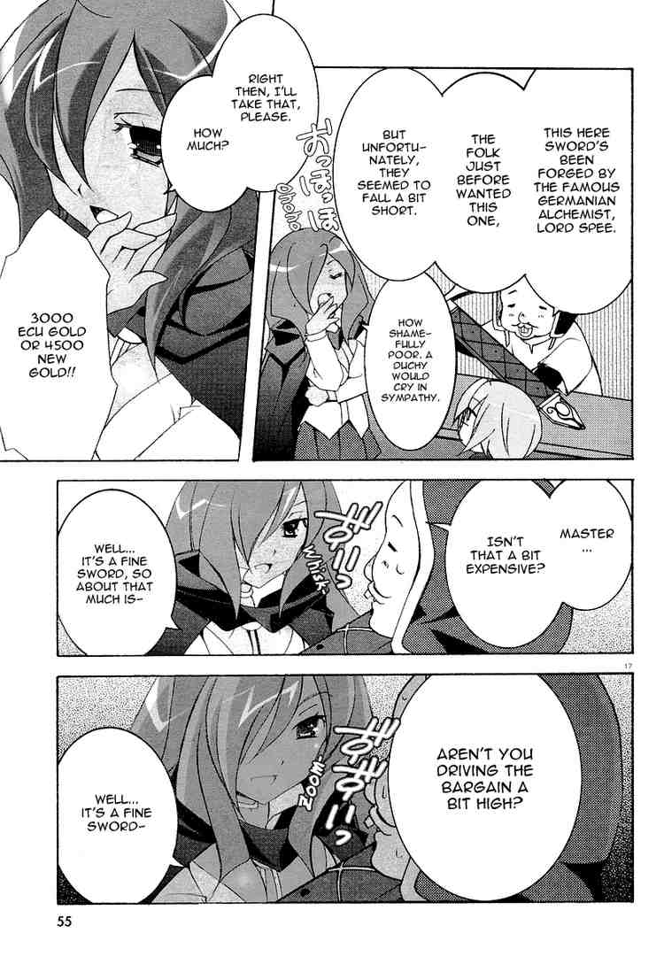 Zero no Tsukaima Chapter 6 page 17 - Chapter 6: Tristain's Arms Dealer