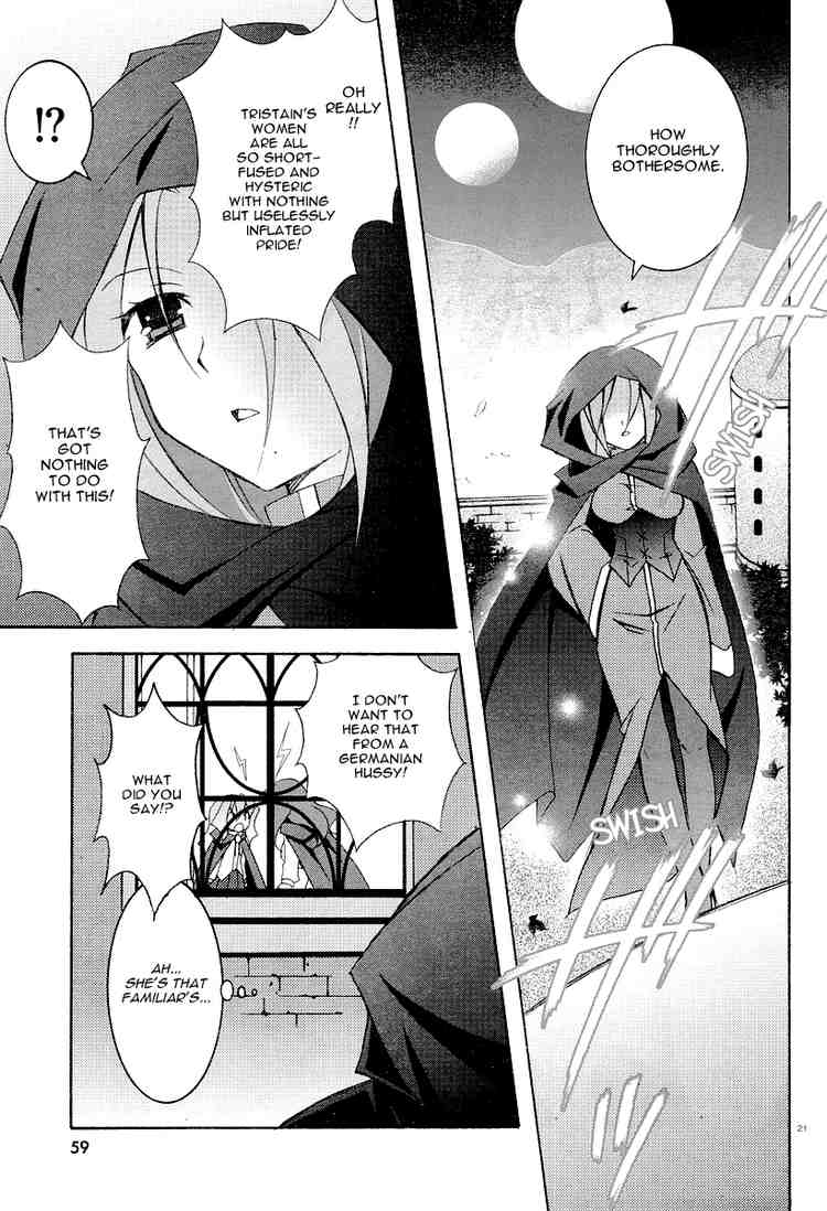 Zero no Tsukaima Chapter 6 page 21 - Chapter 6: Tristain's Arms Dealer