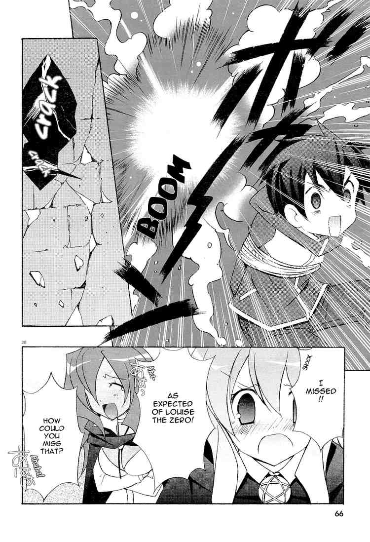 Zero no Tsukaima Chapter 6 page 28 - Chapter 6: Tristain's Arms Dealer