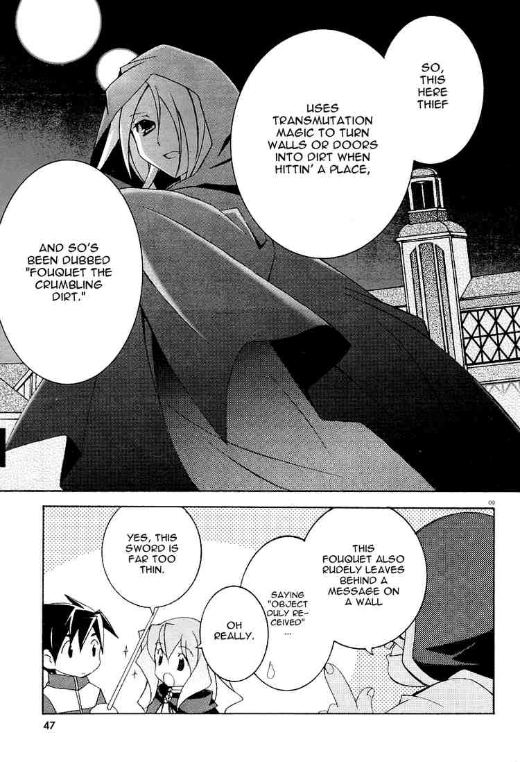 Zero no Tsukaima Chapter 6 page 9 - Chapter 6: Tristain's Arms Dealer