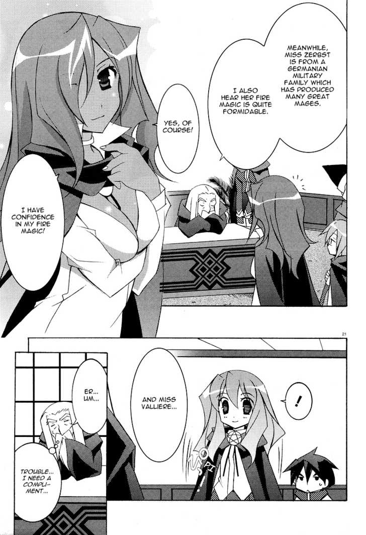 Zero no Tsukaima Chapter 7 page 21 - Chapter 7
