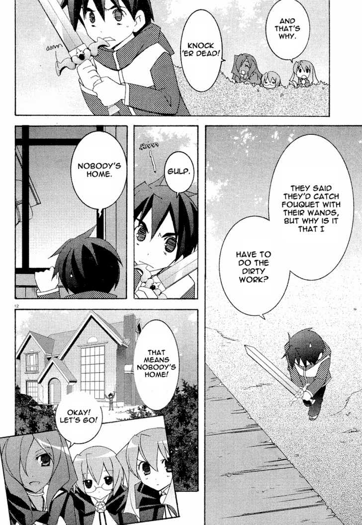 Zero no Tsukaima Chapter 8 page 14 - Chapter 8: The Forest Shack
