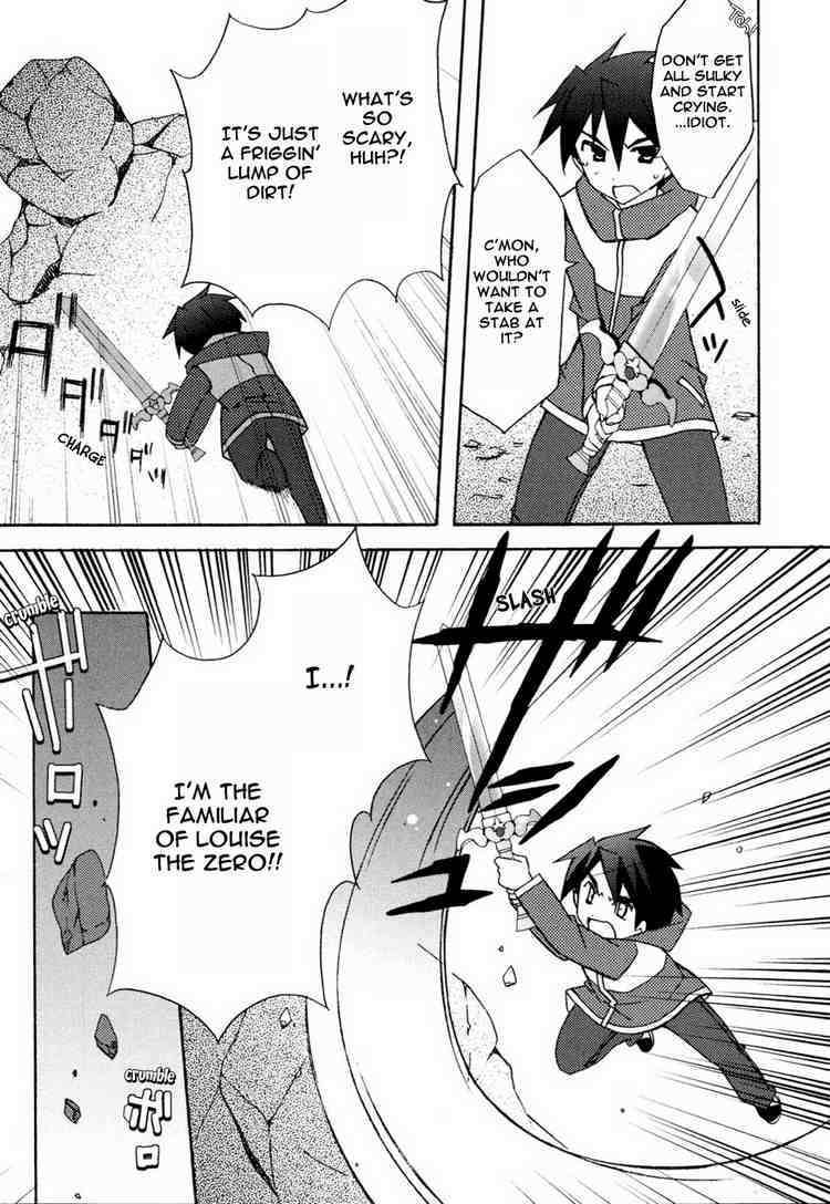 Zero no Tsukaima Chapter 9 page 7 - Chapter 9: The Staff of Destruction