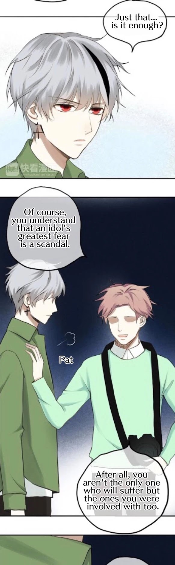 Zero Point Idol Chapter 64 page 10 - Chapter 64: That night