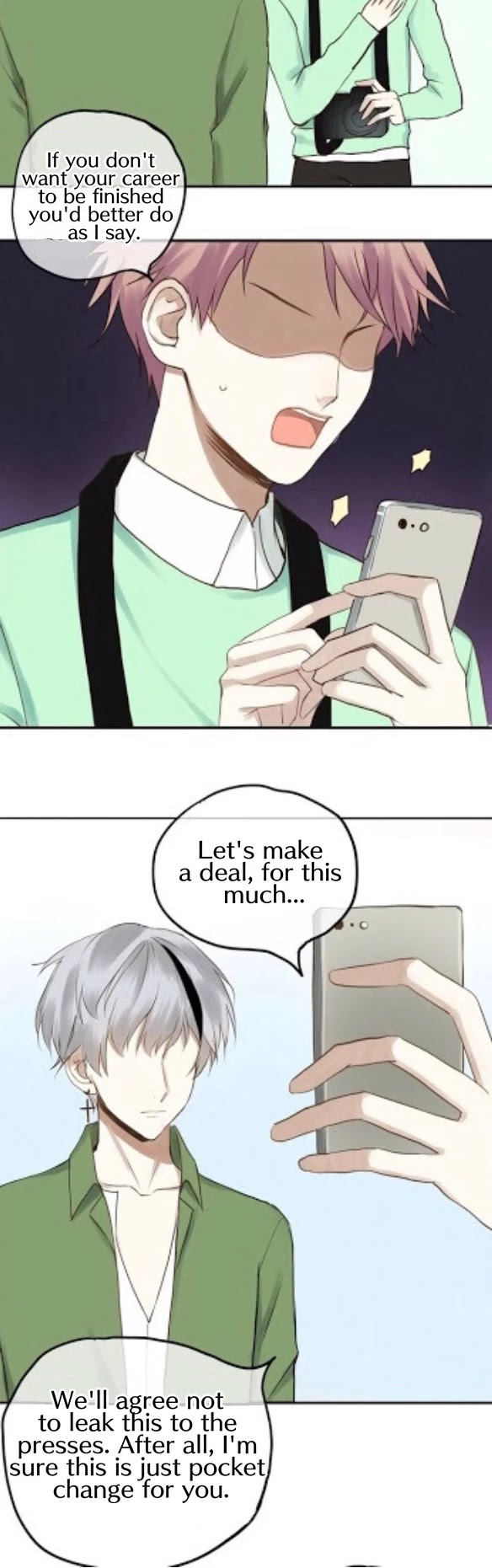 Zero Point Idol Chapter 64 page 9 - Chapter 64: That night