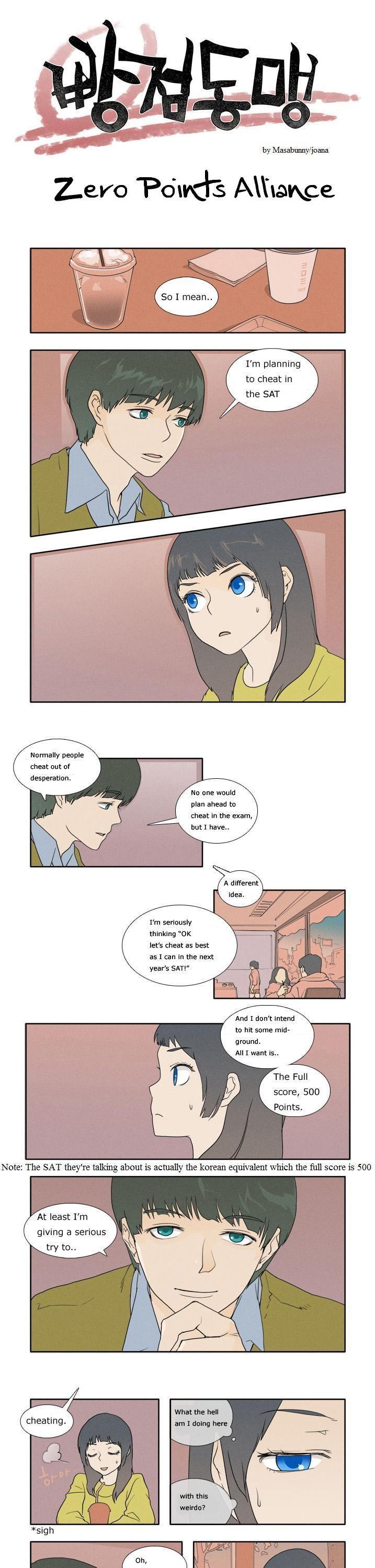Zero Points Alliance Chapter 1 page 1 - Chapter 1