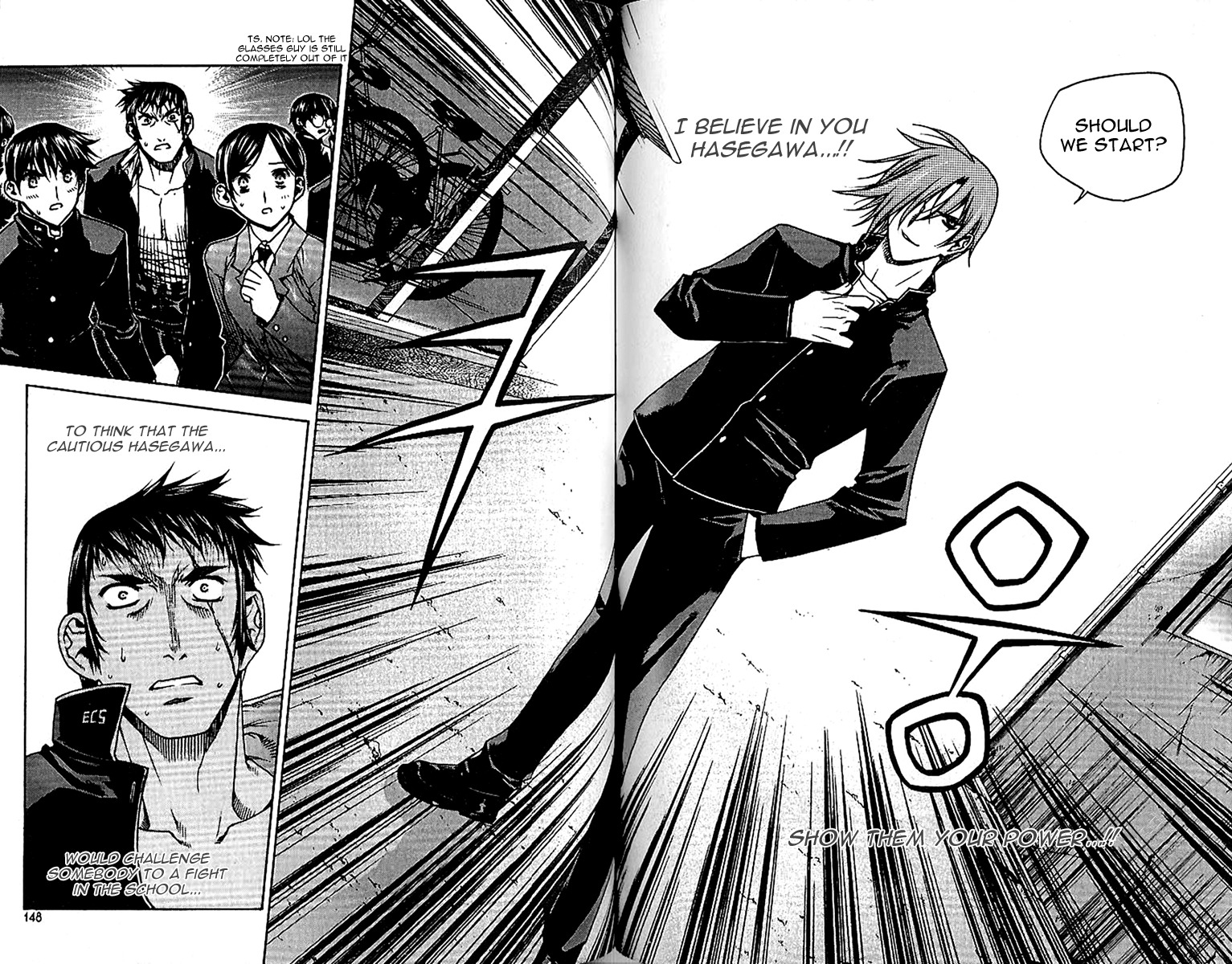 Zero Chapter 43 page 12 - Chapter 43: Circle 34 - Threat of Hasegawa