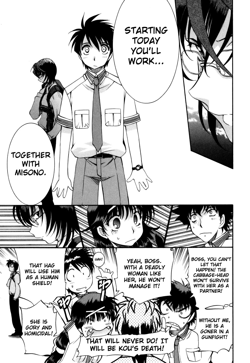Zeroin Chapter 23 page 4 - Chapter 23: Gun Blue