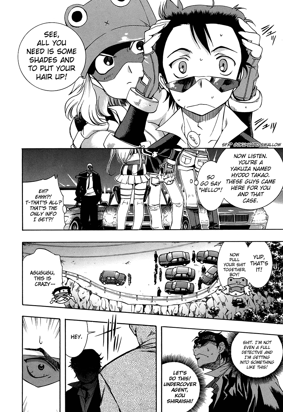 Zeroin Chapter 35 page 5 - Chapter 35: Saturday Night Special II